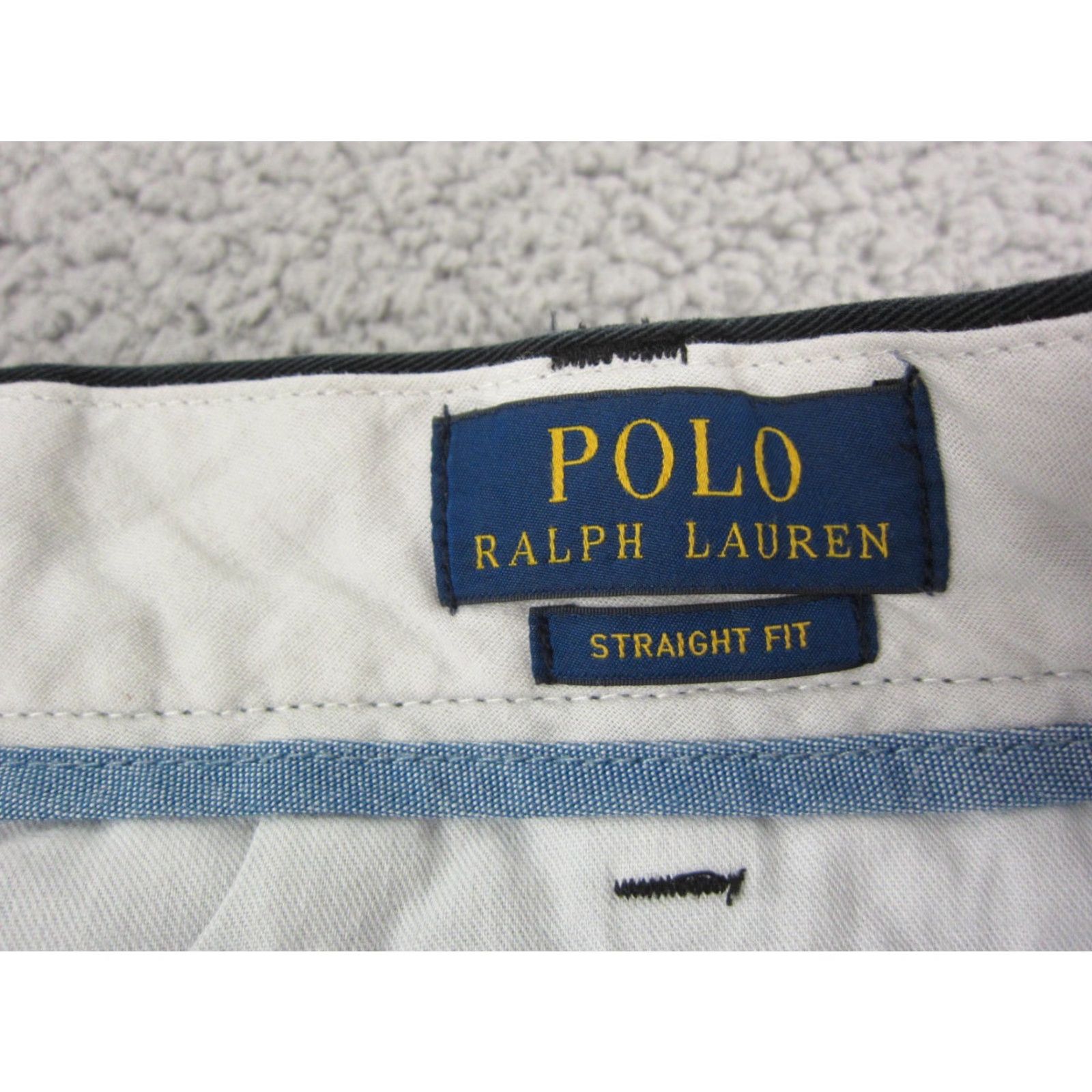 Polo Ralph Lauren Polo Ralph Lauren Pants Mens 38W x 30L Chino Straight Fit Black 80s 90s Logo] Size US M / EU 48-50 / 2 - 3 Thumbnail