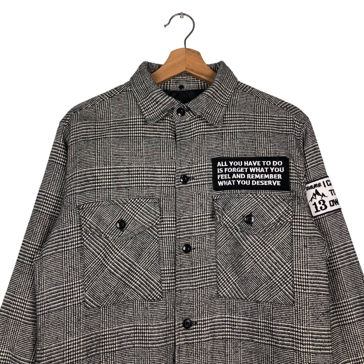 Japanese Brand 📌VINTAGE BIKER JACKET BONDAGE BIG POCKETS DIAGNOL ARROW Size US M / EU 48-50 / 2 - 4 Thumbnail