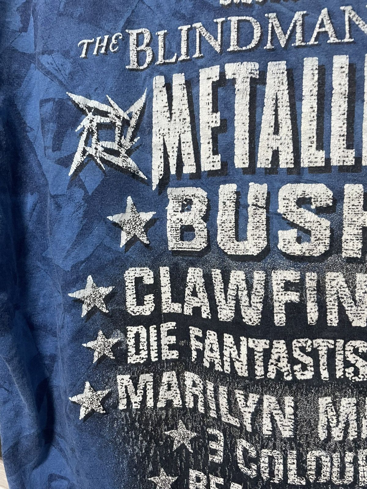 Band Tees Metallica 1997 Blindman’s Ball Vintage Concert Tour Tee XL Size US XL / EU 56 / 4 - 17 Thumbnail