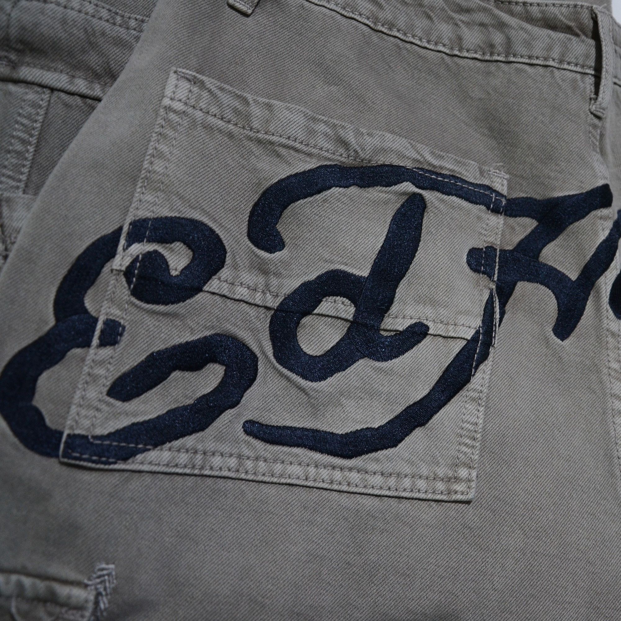 Ed Hardy Ed Hardy Detachable Jeans Dragon Embroidery Streetwear Size US 31 - 11 Thumbnail