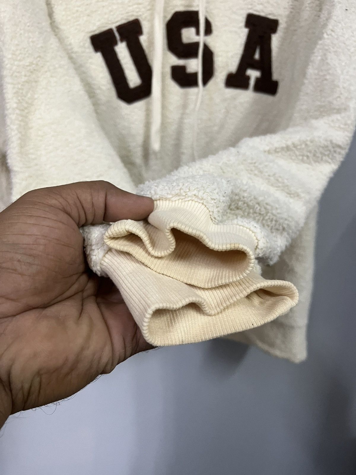 Other Fleece hoodie usa logo Size US XL / EU 56 / 4 - 5 Thumbnail