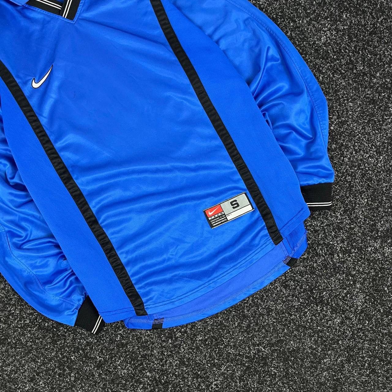 Nike Rugby 90s Nike Vintage Jersey Home Bloke-core Mini Swoosh Size US S / EU 44-46 / 1 - 3 Thumbnail