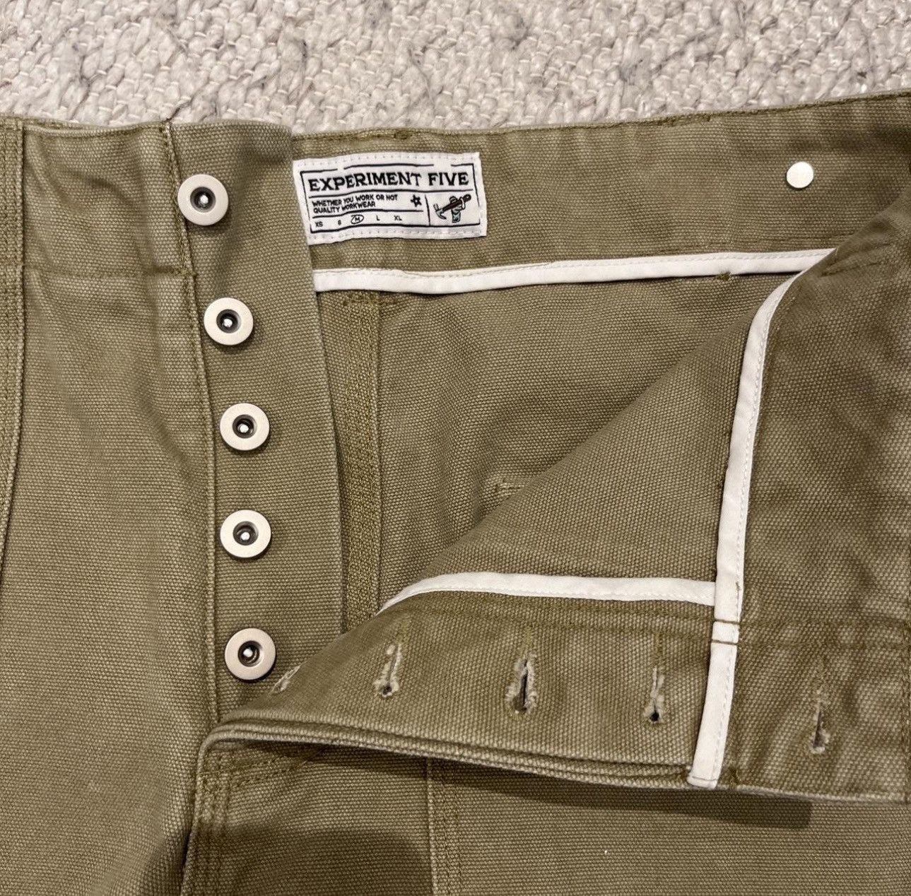 Other Experiment Five olive green fatigue pants in Medium(32-34) Size US 34 / EU 50 - 3 Thumbnail