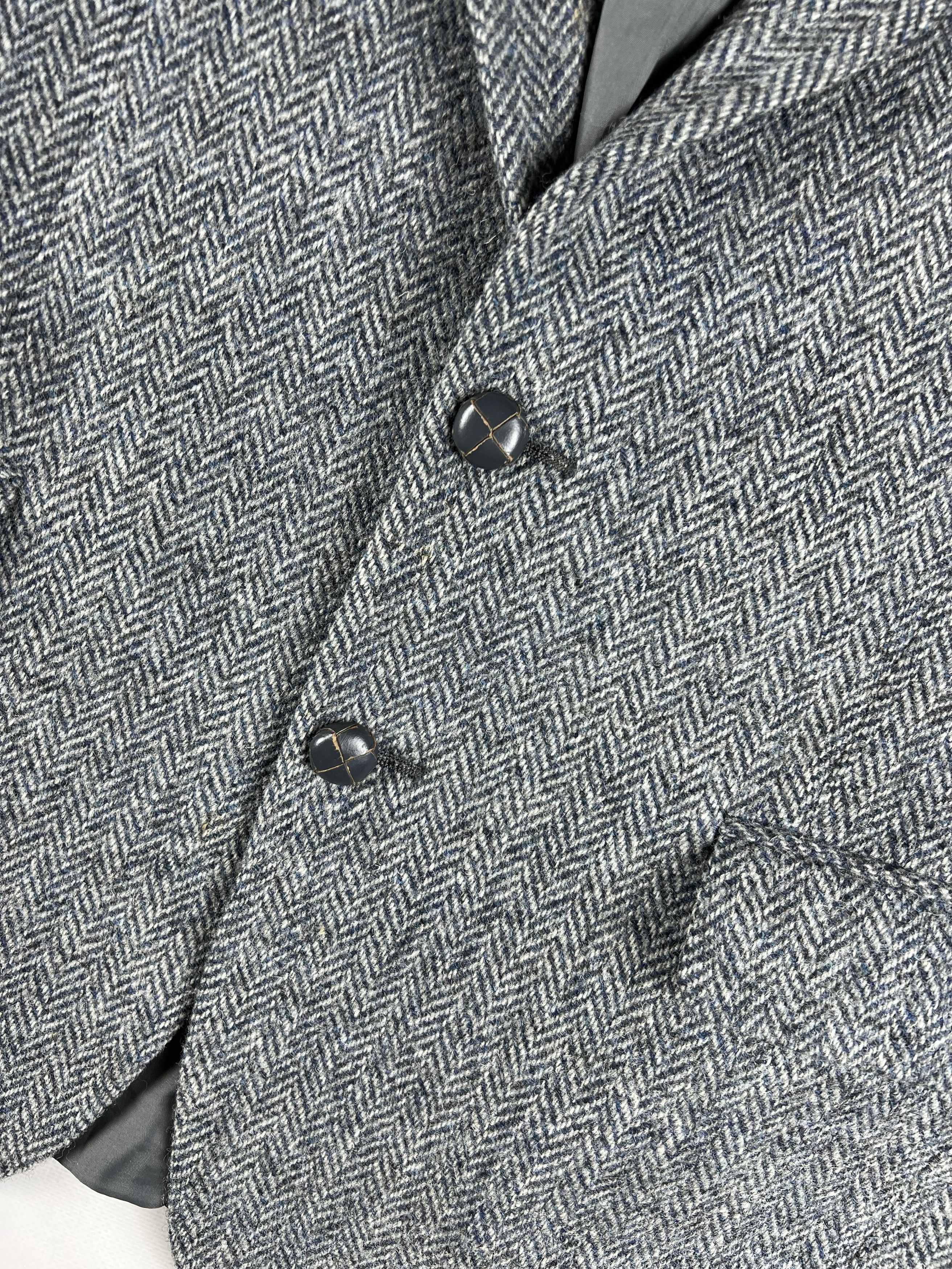 Harris Tweed × Vintage Vintage Harris Tweed Wool Blazer L Size 50R - 2 Thumbnail