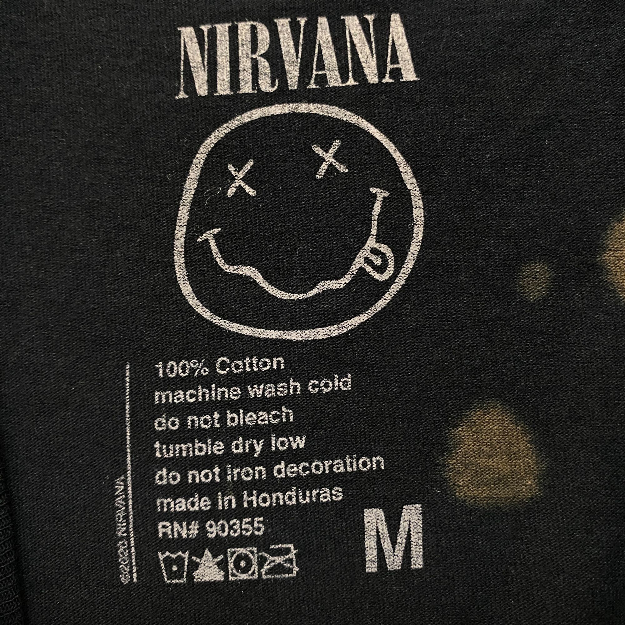 Nirvana Nirvana Nevermind Bleach Dye Grunge Rock Tshirt size Medium Size US M / EU 48-50 / 2 - 4 Thumbnail