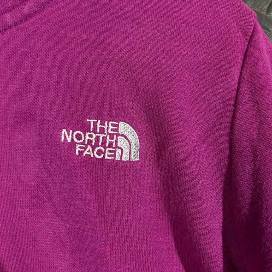 The North Face The North Face Purple Full Zip Hoodie Drawstring Hooded Sweater Women's L Size L / US 10 / IT 46 - 2 Thumbnail