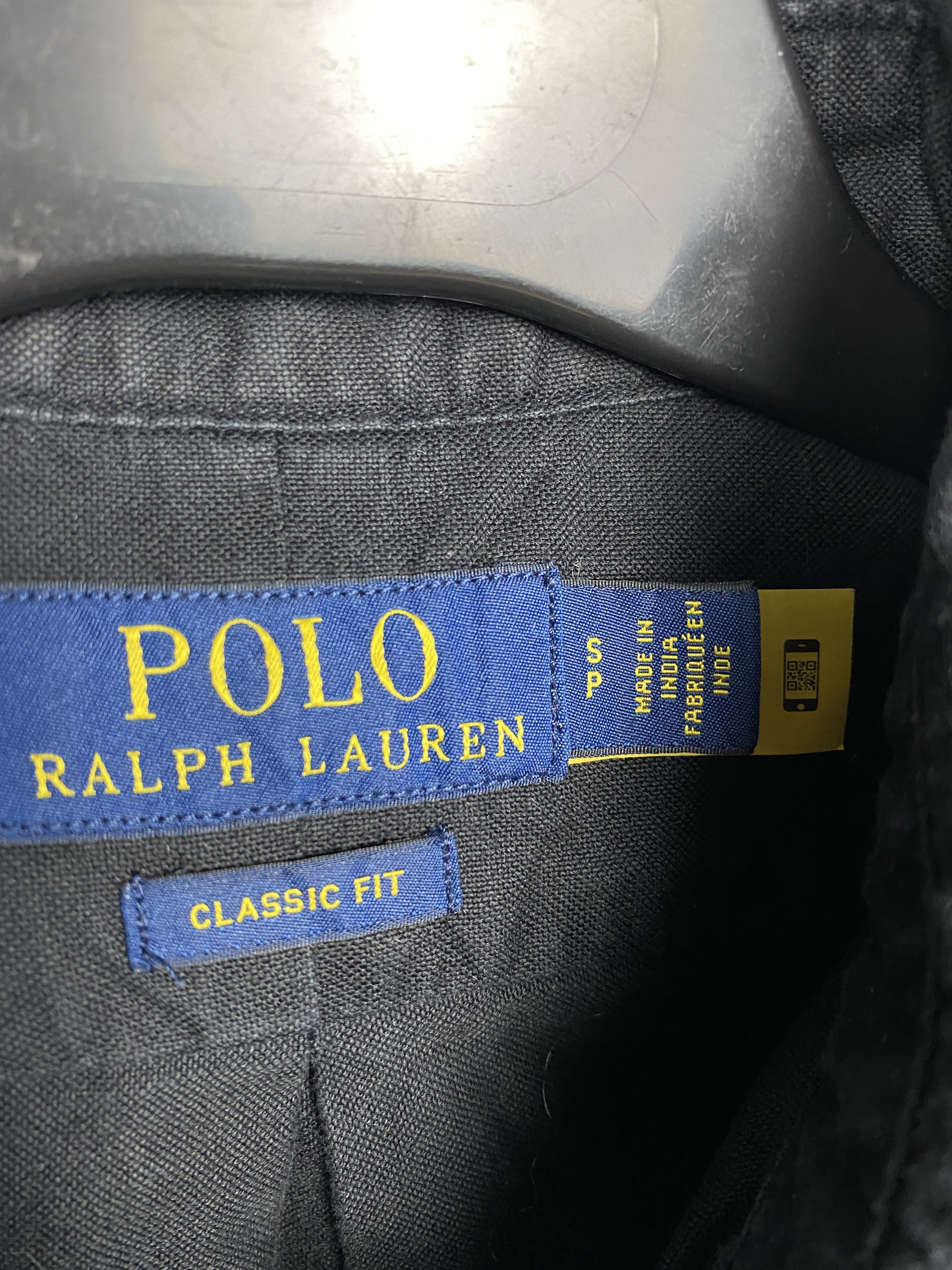 Polo Ralph Lauren Polo Ralph Lauren Vintage Mens Black Long Sleeve Shirt Size US S / EU 44-46 / 1 - 4 Thumbnail