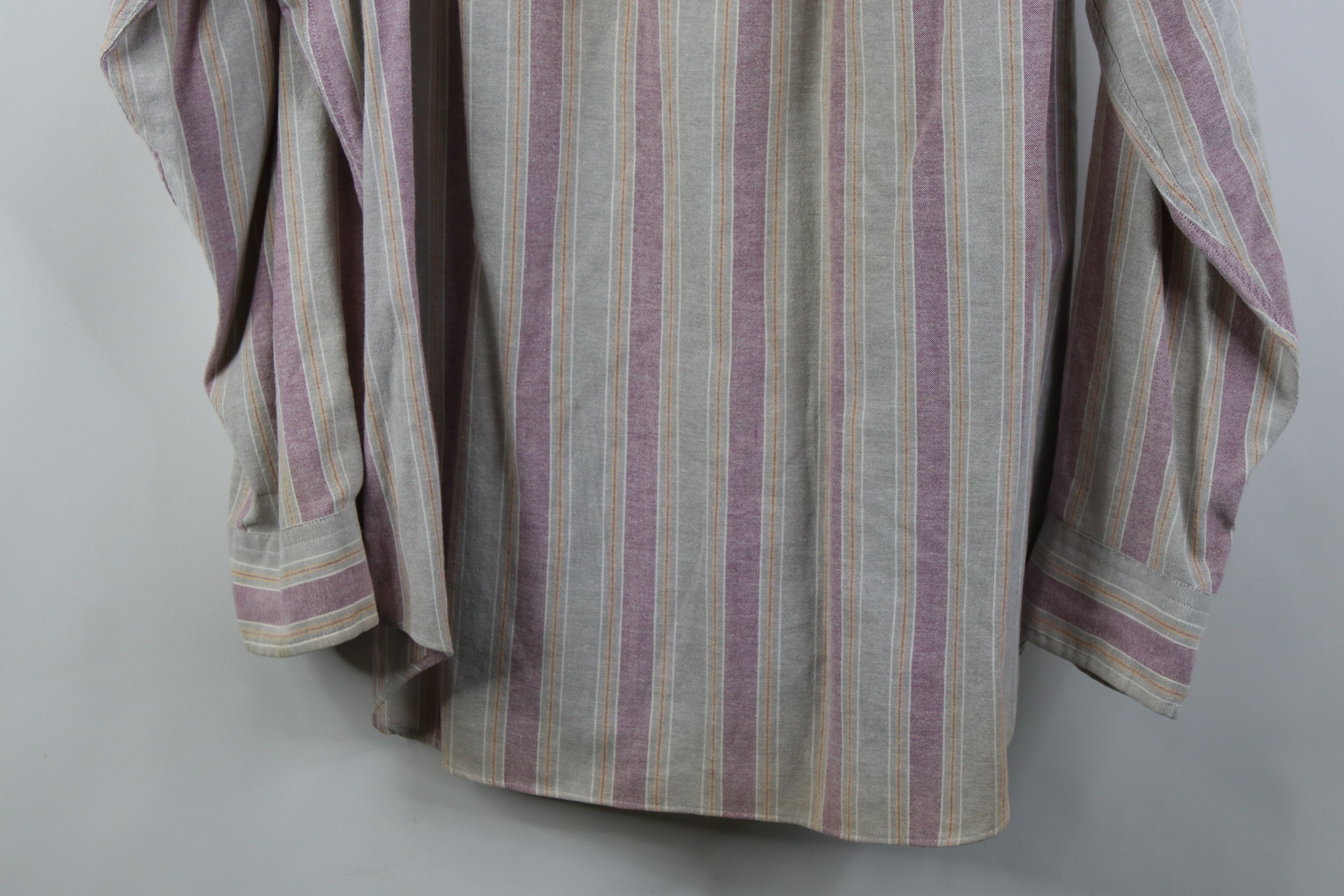 Vintage Vintage 90s Streetwear Oxford Collared Button Down Shirt Size US XL / EU 56 / 4 - 13 Thumbnail