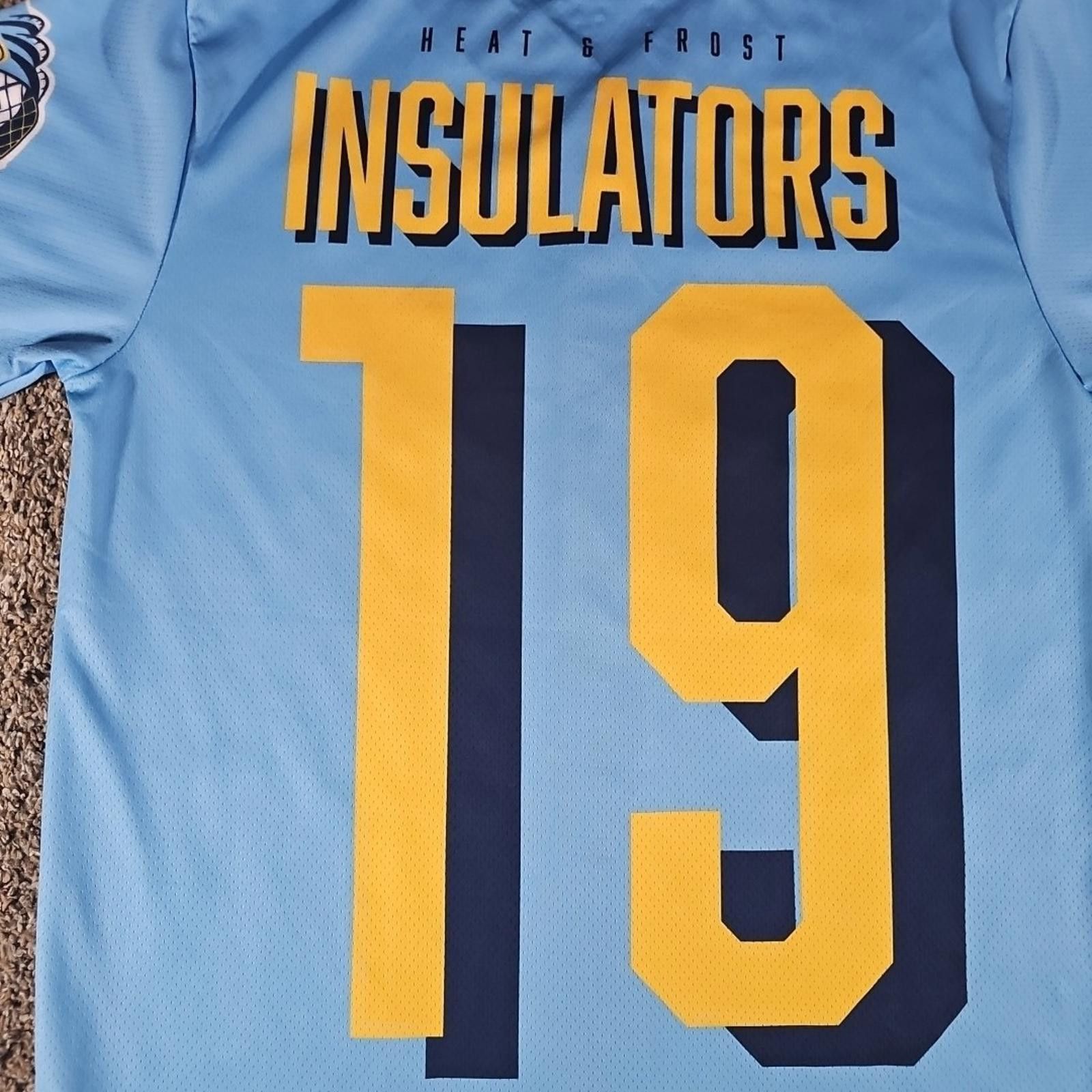 The Unbranded Brand Heat & Frost Insulators Baseball Jersey L Size US L / EU 52-54 / 3 - 8 Thumbnail