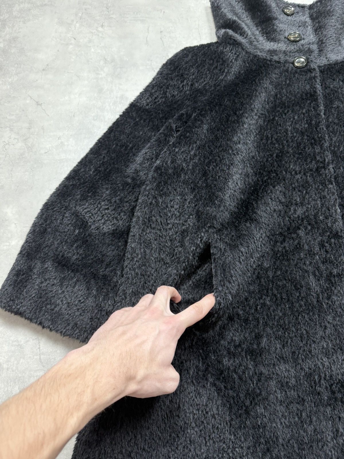 Max Mara Max Mara Alpaka Wool Coat Size L / US 10 / IT 46 - 7 Thumbnail