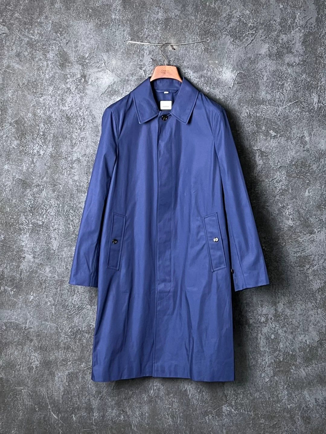 Burberry Burberry Cotton Blue Light Jacket m Men Size US M / EU 48-50 / 2 - 1 Thumbnail