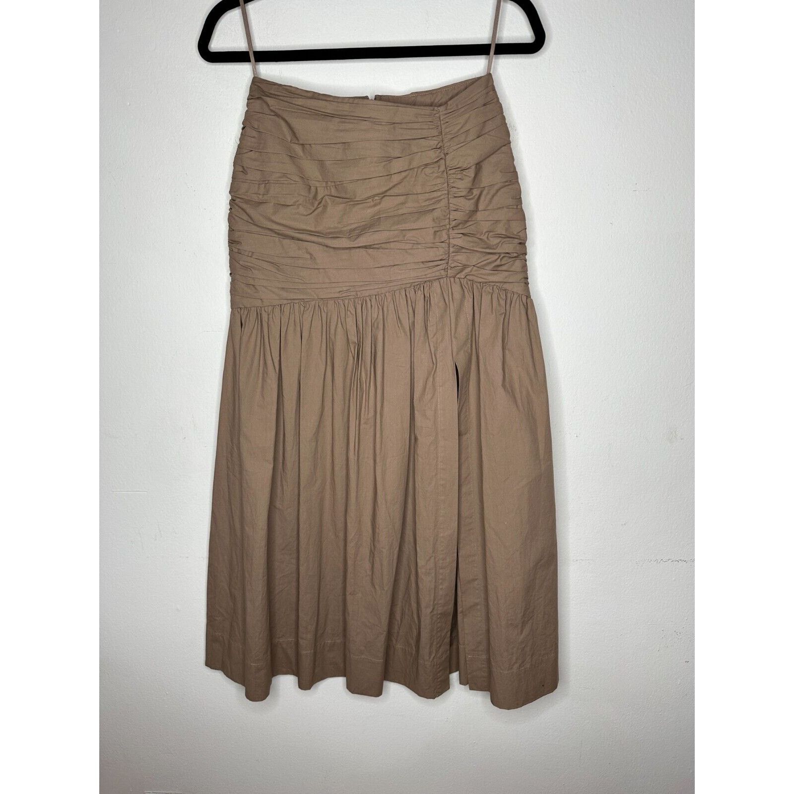 BEC + BRIDGE NWT BEC + BRIDGE 2-Piece Mocha Bandeau & Gathered Skirt 2 Size XS / US 0-2 / IT 36-38 - 2 Thumbnail