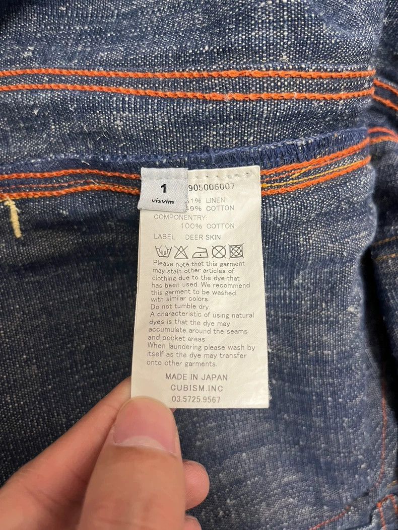 Visvim VisvimUnique Visvim ICT 102 Denim Jacket Navy Grey-2504 Size US M / EU 48-50 / 2 - 6 Thumbnail