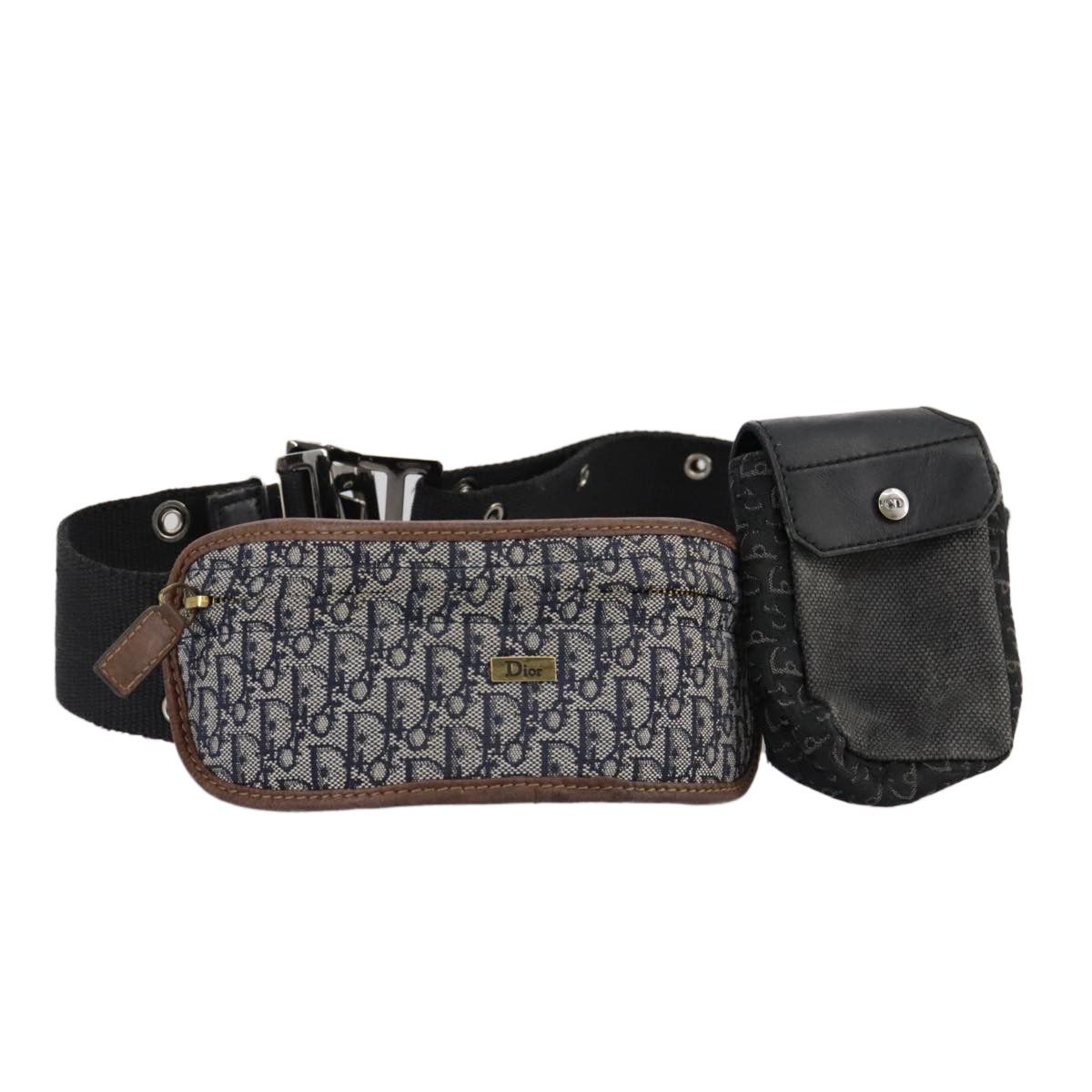 Dior Trotteur Beige Canvas Clutch Bag (Pre-Owned) Size ONE SIZE - 1 Thumbnail