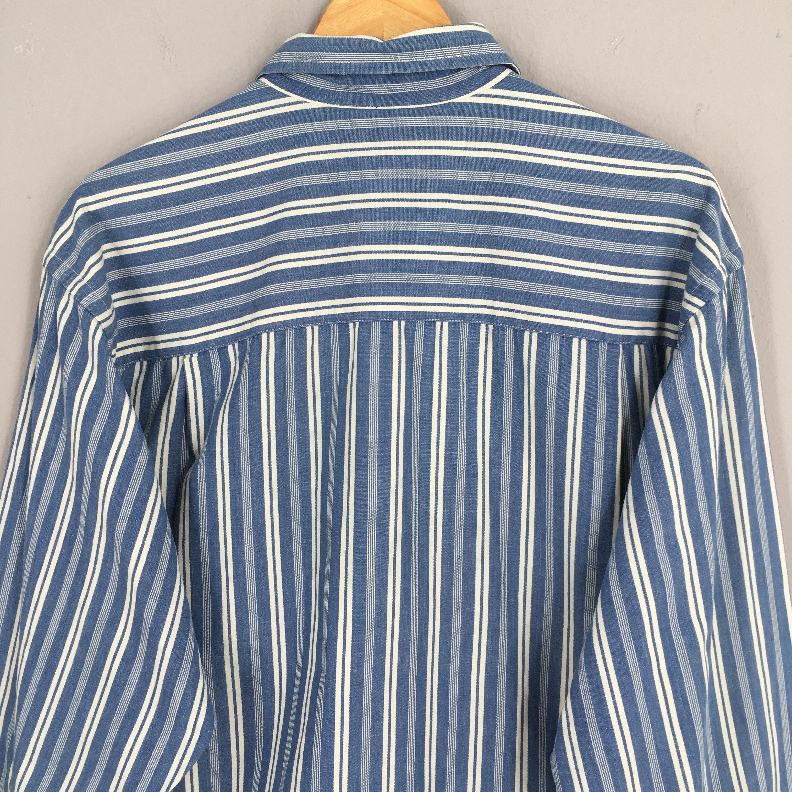 Eddie Bauer × Flannel × Vintage Vintage Eddie Bauer Striped Flannel Shirt Medium Size US M / EU 48-50 / 2 - 7 Thumbnail