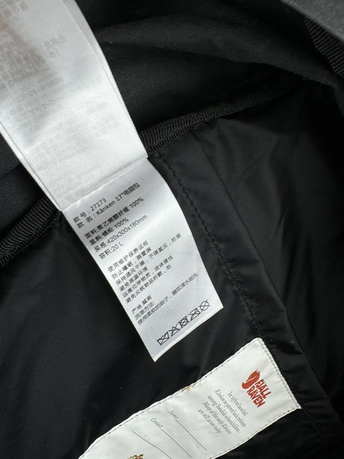 Fjallraven Fjallraven Kanken Classic Size ONE SIZE - 13 Thumbnail