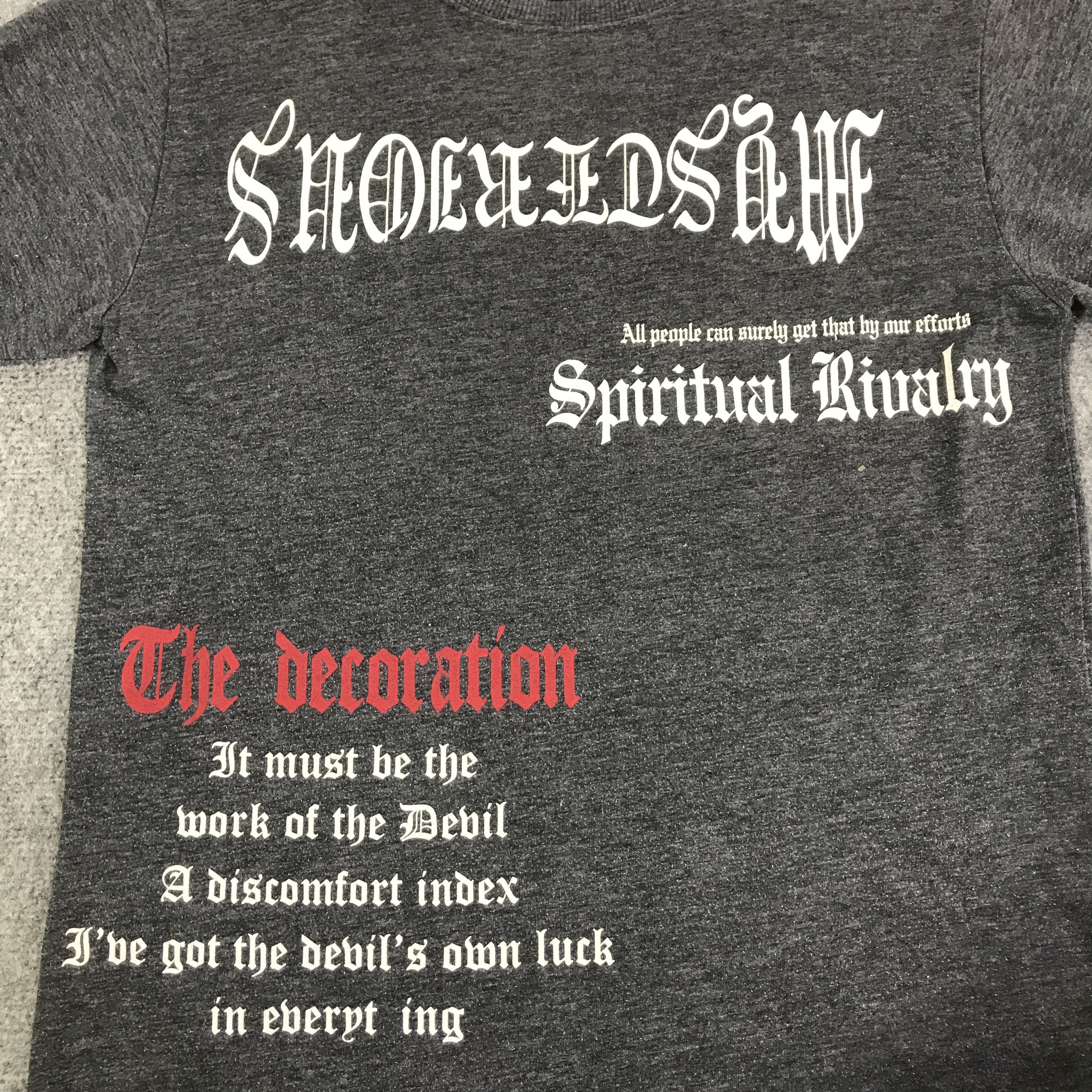 Japanese Brand PUNK JAPAN THE DESTINY LONG SLEEVE SHIRT K93B17 Size US L / EU 52-54 / 3 - 12 Thumbnail