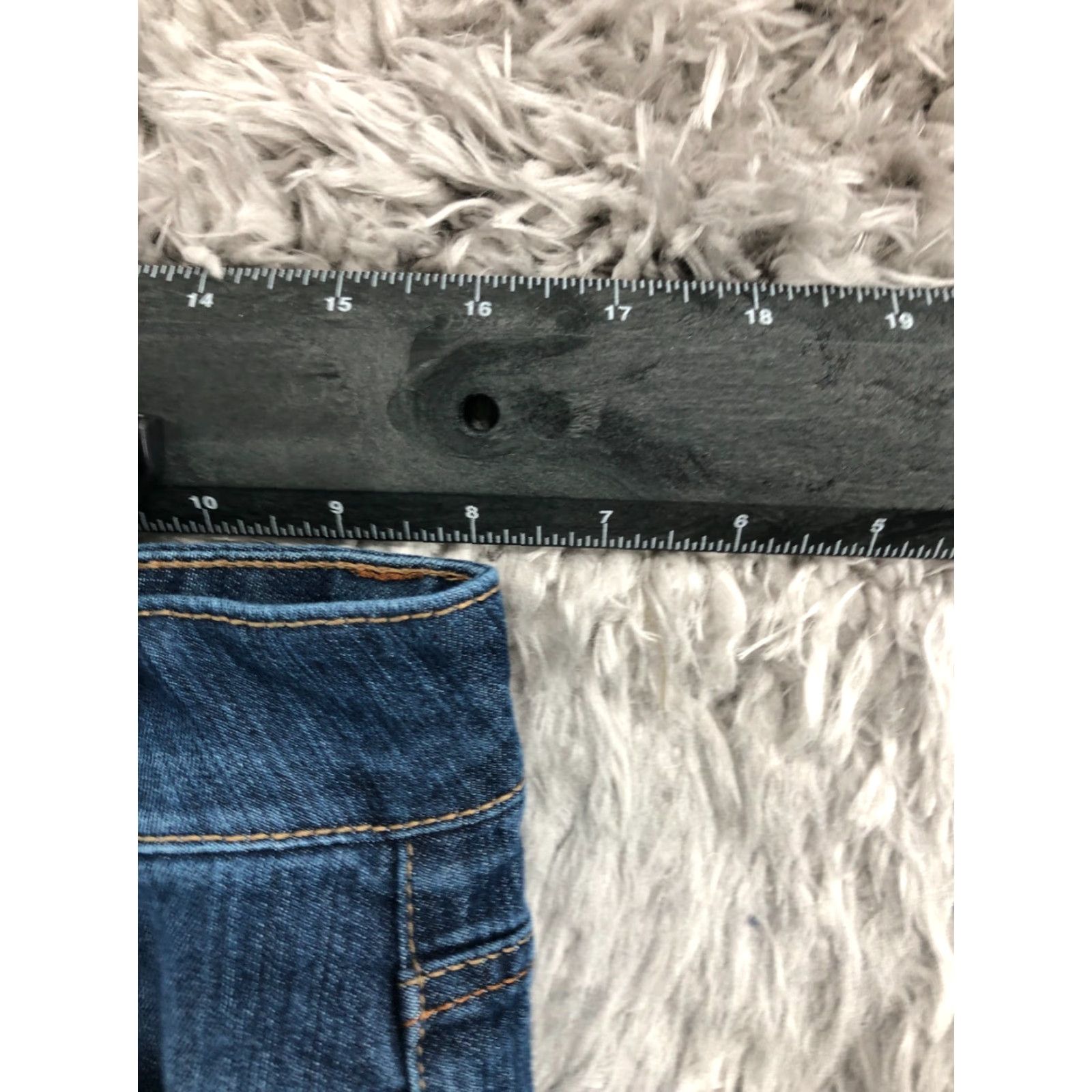 Faded Glory Faded Glory Jeans Bootcut Womens Medium Blue Size 8 Regular 27in Inseam Denim Cotton Pocket Zipper Belt Loops 5-Pocket Size 30" / US 8 / IT 44 - 2 Thumbnail