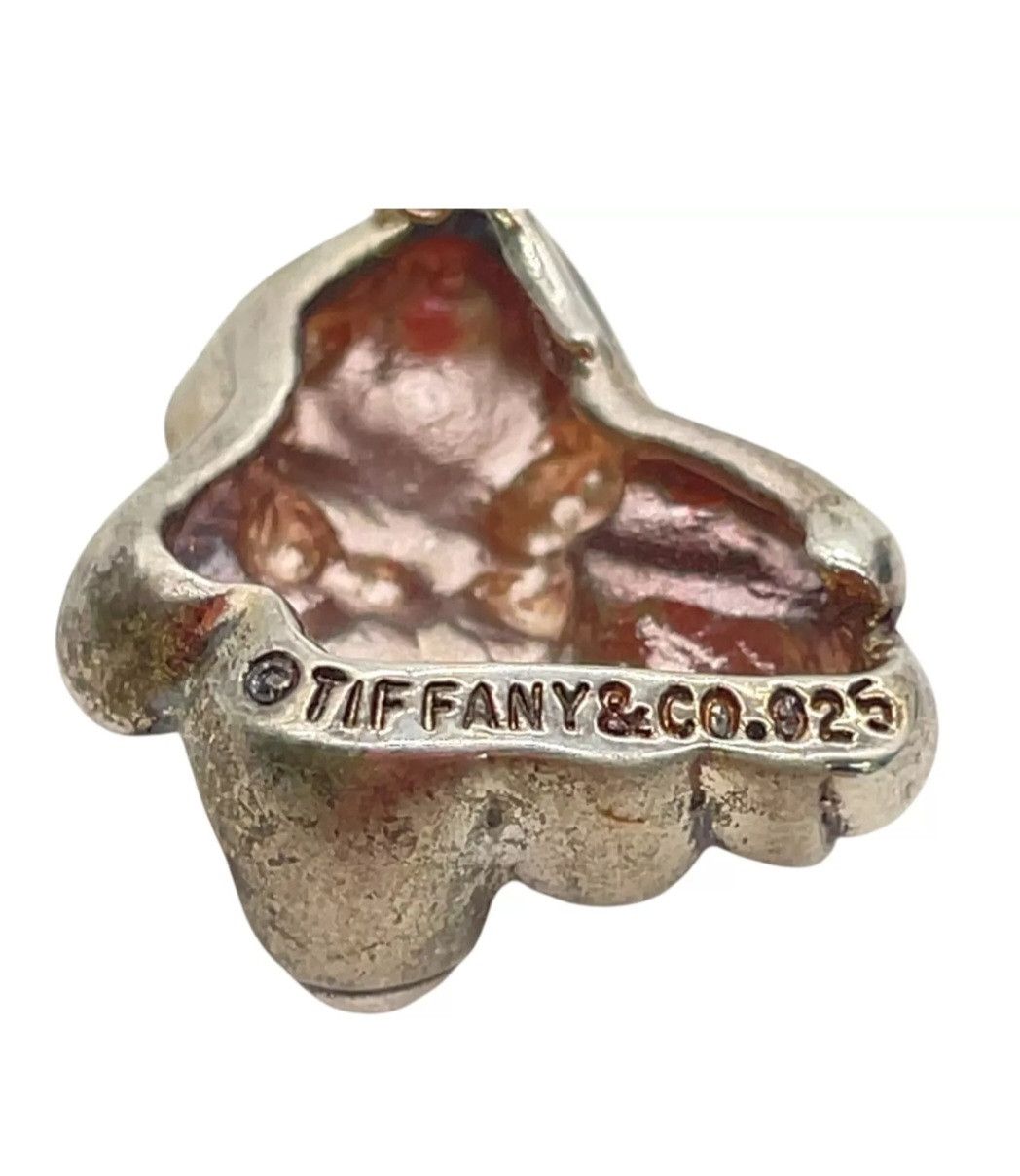 Tiffany & Co. Tiffany & Co. Teddy Bear Pendant Sterling Silver Necklace Size ONE SIZE - 3 Thumbnail