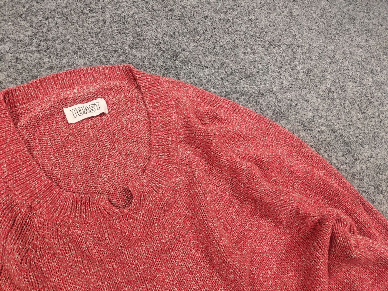 Other Toast Design Light Linen Cotton Blend Cropped Baggy sweater Size XXL / US 16-18 / IT 52-54 - 7 Thumbnail