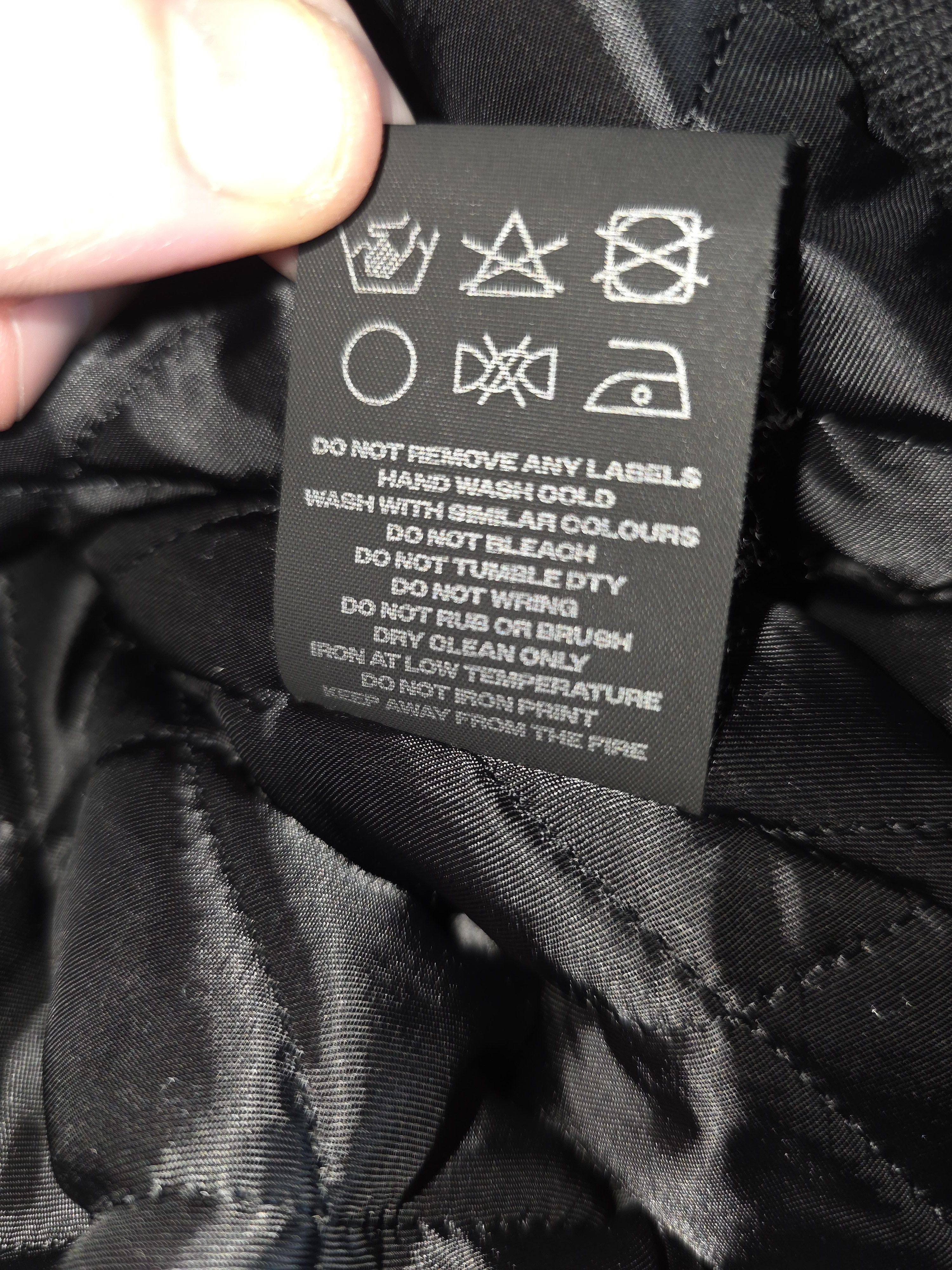 PROJECT G/R Protocol Index Exaggerated Shoulder Leather Jacket Size US M / EU 48-50 / 2 - 4 Thumbnail