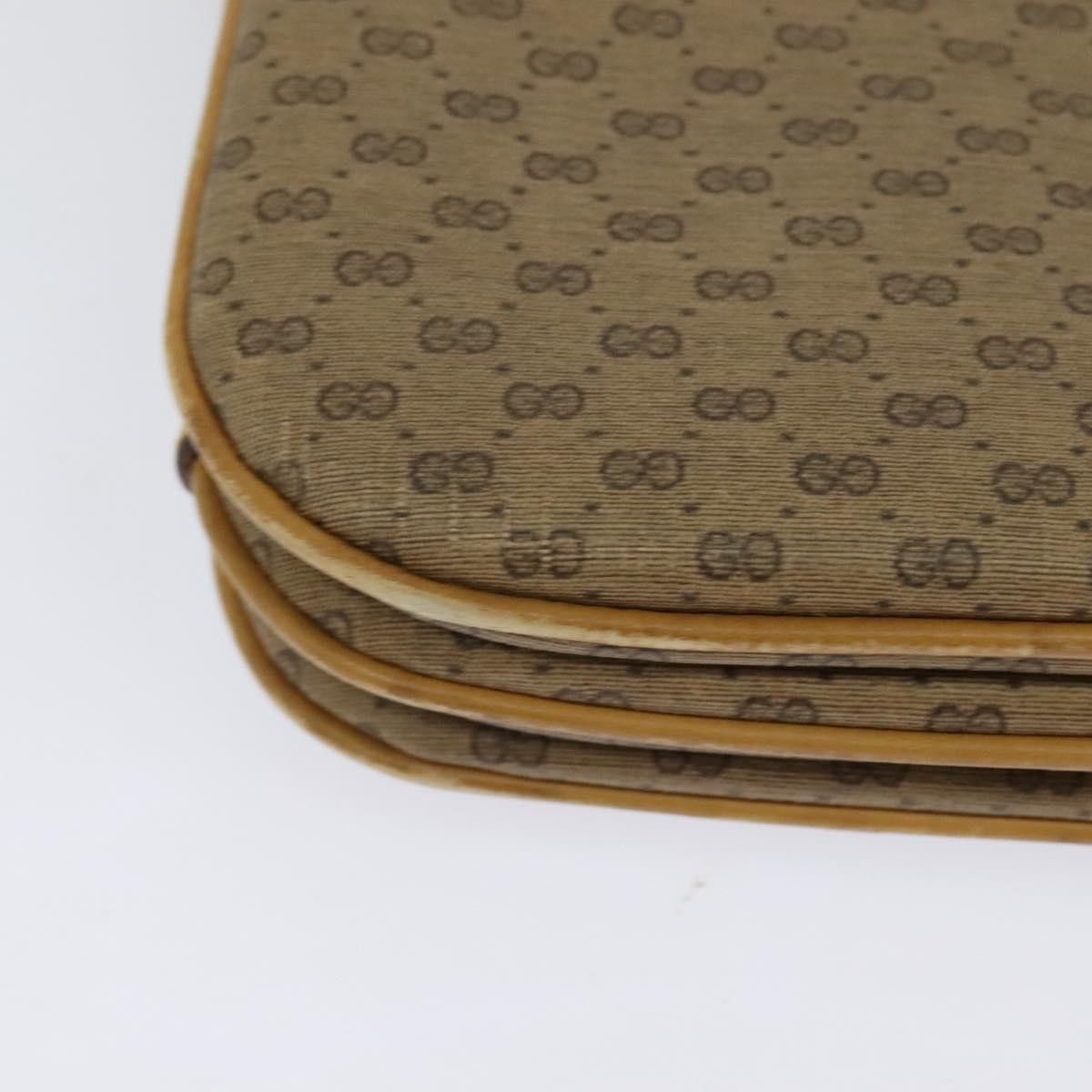 Gucci GUCCI Micro GG Supreme Shoulder Bag Pvc Leather Beige 001 Size ONE SIZE - 12 Thumbnail