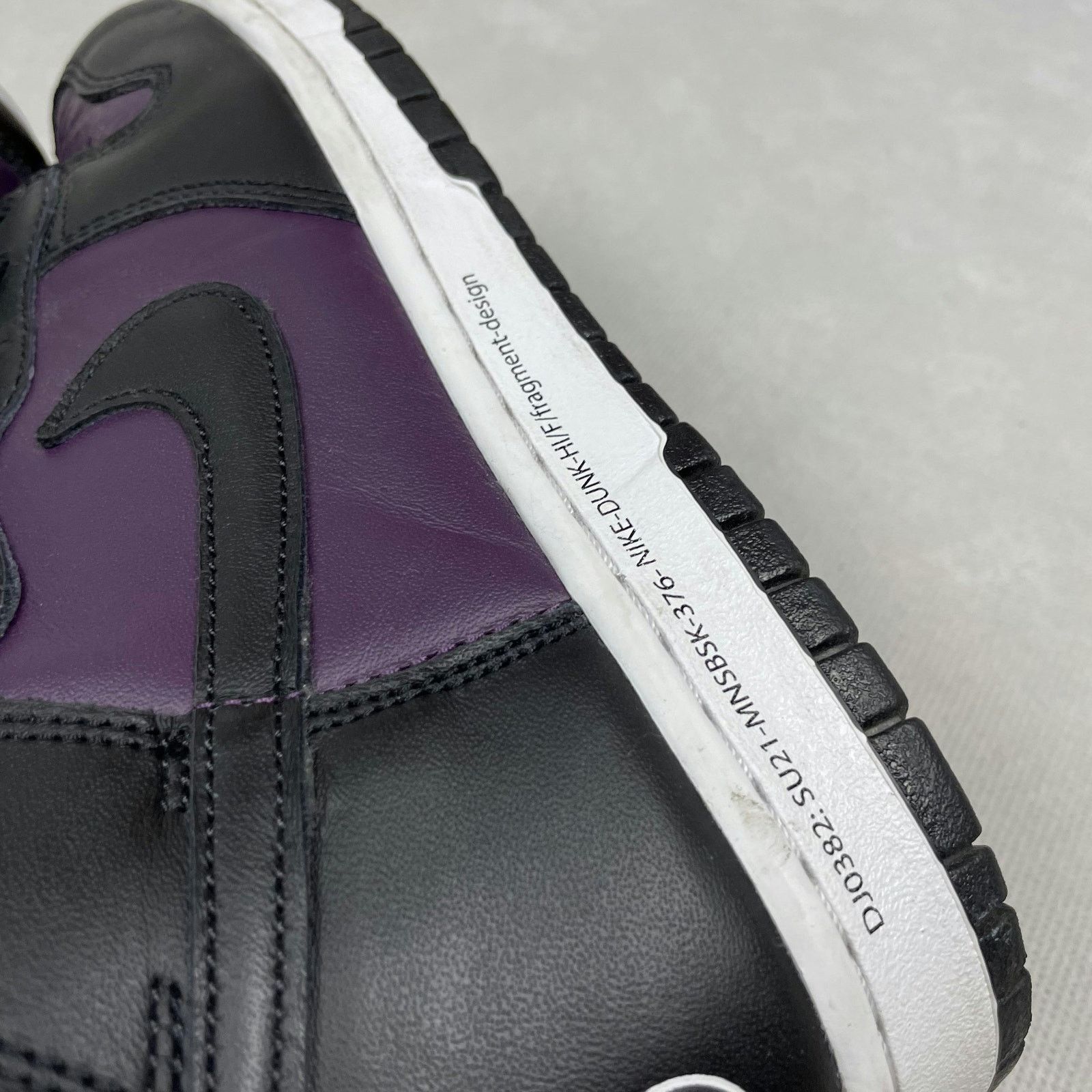 Nike Nike Dunk High / F DJ0382-600 Men Wine Black White Shoes 6.5 Size US 6.5 / EU 39-40 - 8 Thumbnail