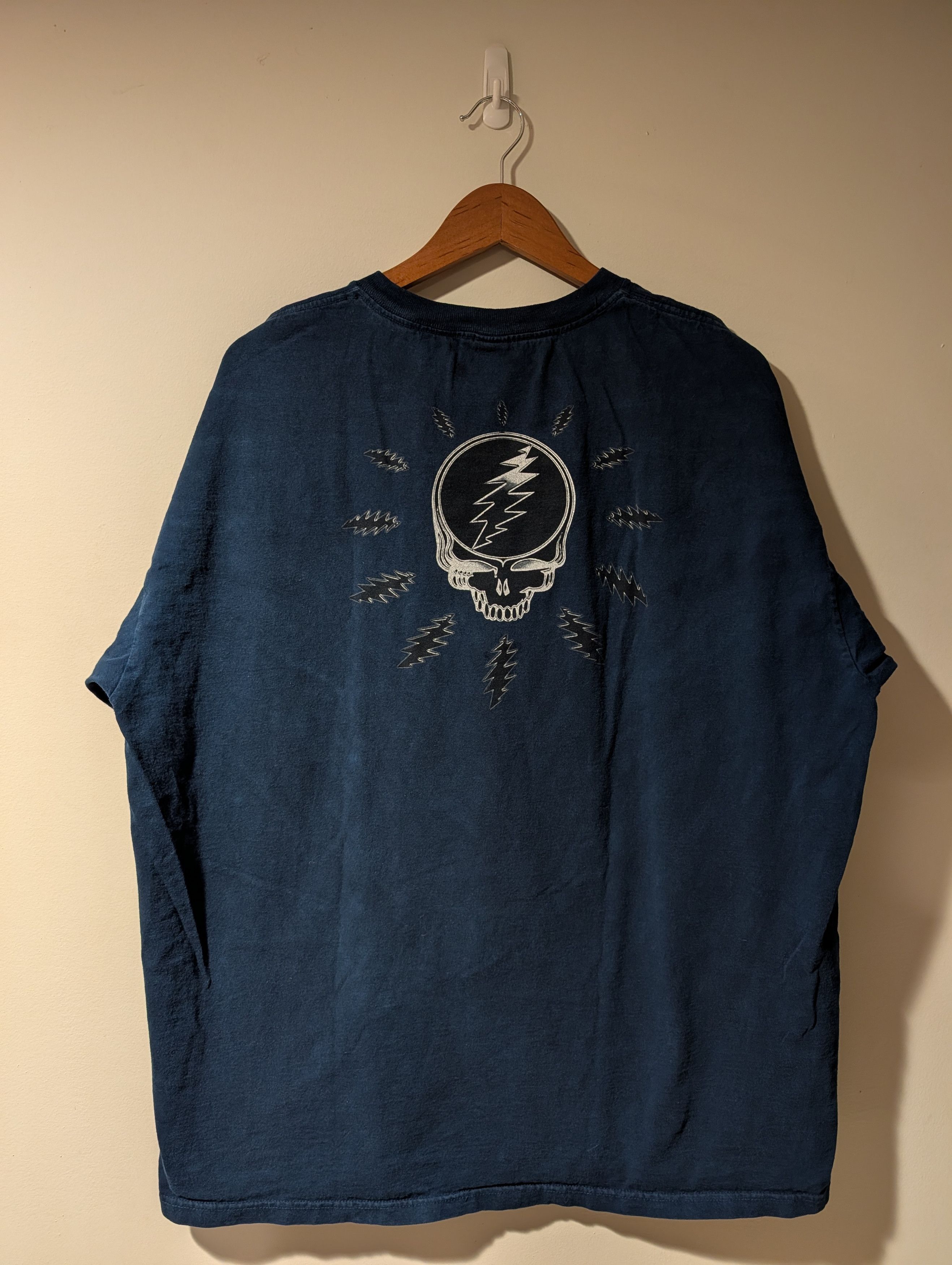 Grateful Dead VTG Grateful Dead T-Shirt Sundog Steal Your Face Liquid Blue Size US XXL / EU 58 / 5 - 6 Thumbnail