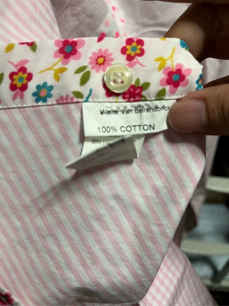 Walter Van Beirendonck walter van beirendonck Stitched floral shirts Size US S / EU 44-46 / 1 - 8 Thumbnail