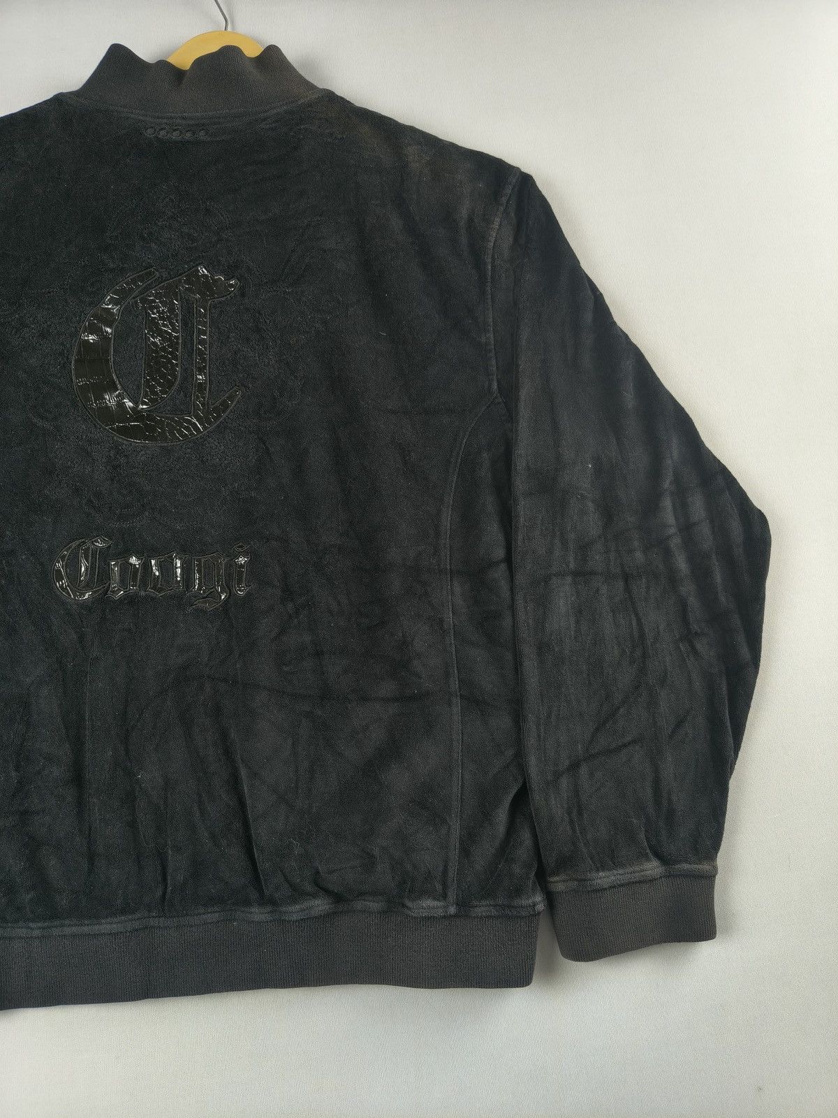 Coogi Coogi Velour Zip Up Jacket Big Logo Y2K (049) Size US L / EU 52-54 / 3 - 5 Thumbnail