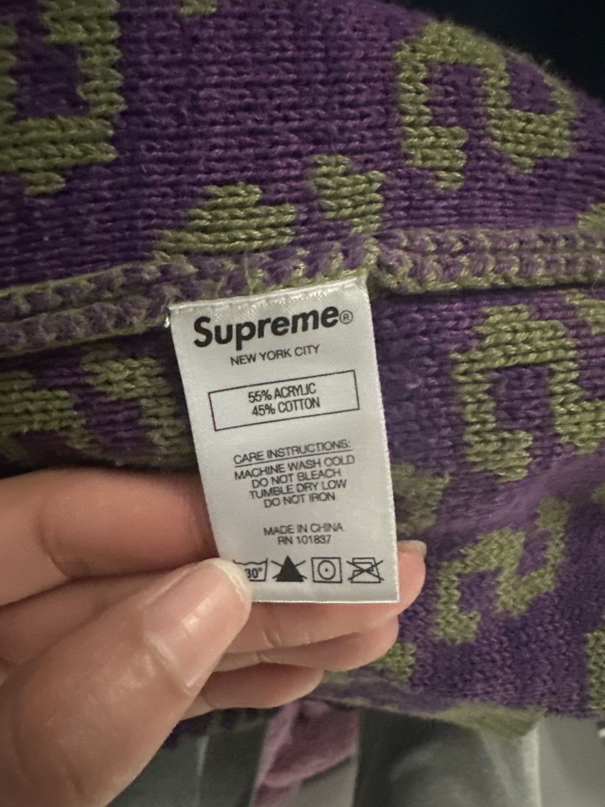 Supreme Supreme S Repeat Sweater Size US M / EU 48-50 / 2 - 5 Thumbnail