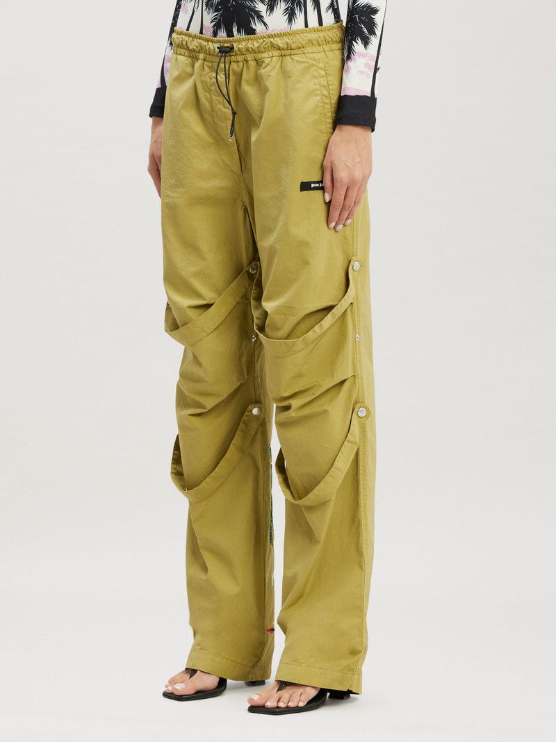 Palm Angels o1y1125 Sweatpant in Green Size 28" / US 6 / IT 42 - 3 Thumbnail