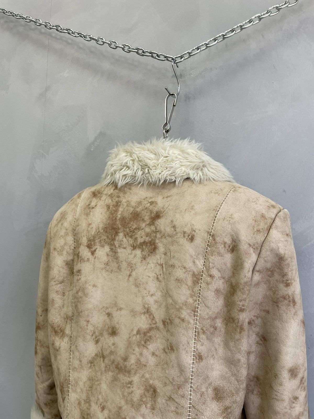 If Six Was Nine Hysteric glamour style long coat faux fur hype 90s vintage Size US M / EU 48-50 / 2 - 11 Thumbnail