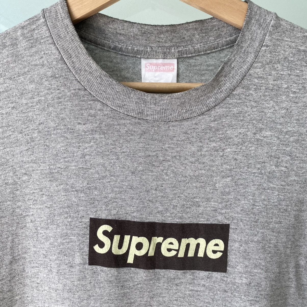 Supreme Vintage Supreme Box Logo OG Grail ERD GRUNGE THRASHED TSHIRT Size US L / EU 52-54 / 3 - 3 Thumbnail