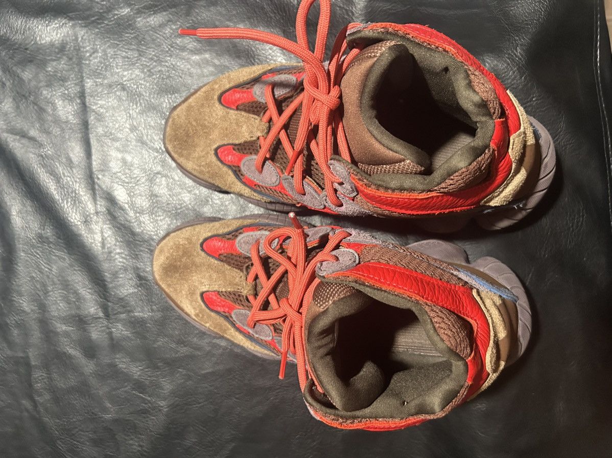 Yeezy Adidas Yeezy 500 High Sumac Size US 10.5 / EU 43-44 - 5 Thumbnail