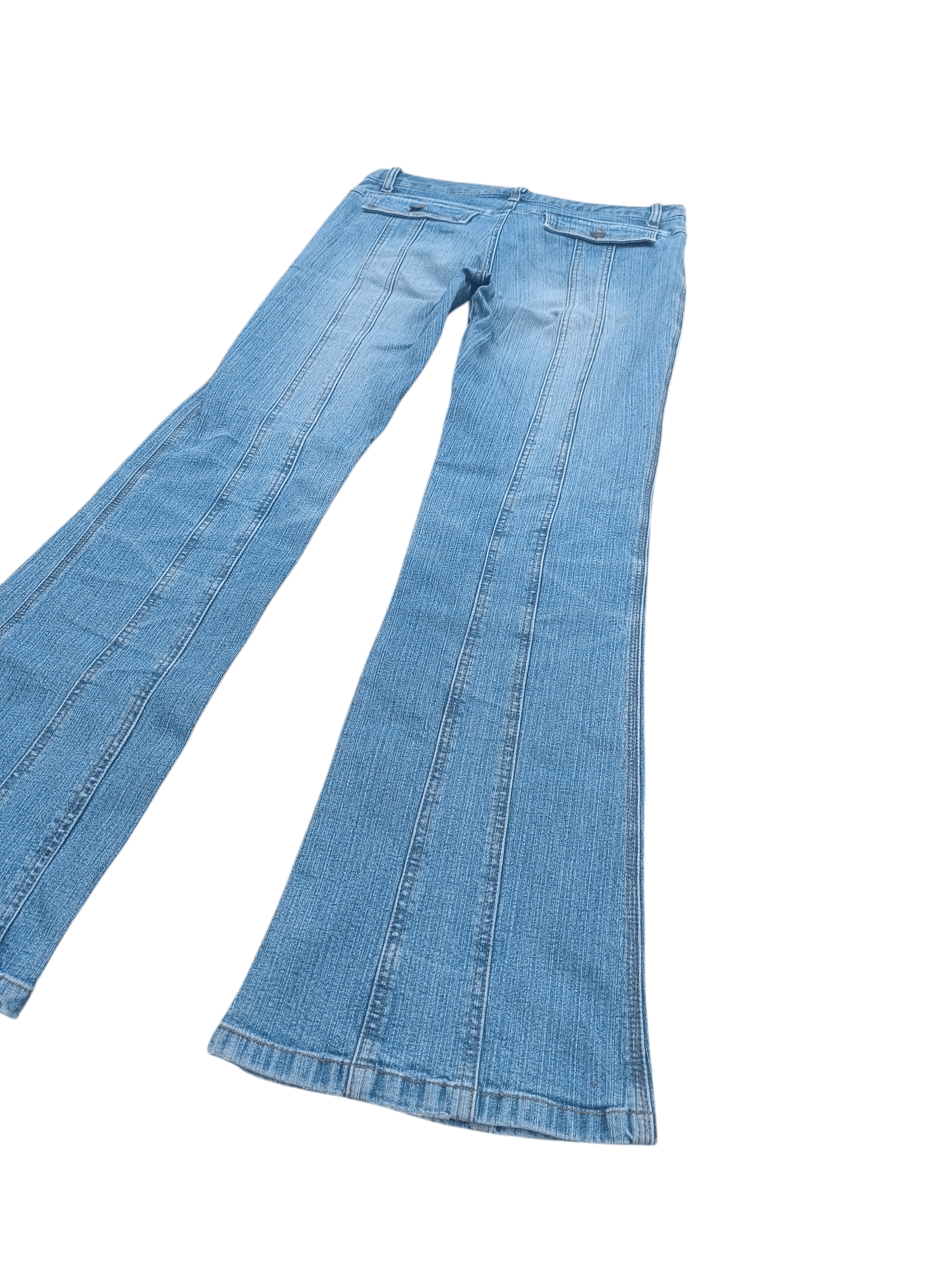 If Six Was Nine × Japanese Brand 💥SICK FLARE💥 Vintage 90s Style Bush Pant Denim E190 Size US 28 / EU 44 - 5 Thumbnail