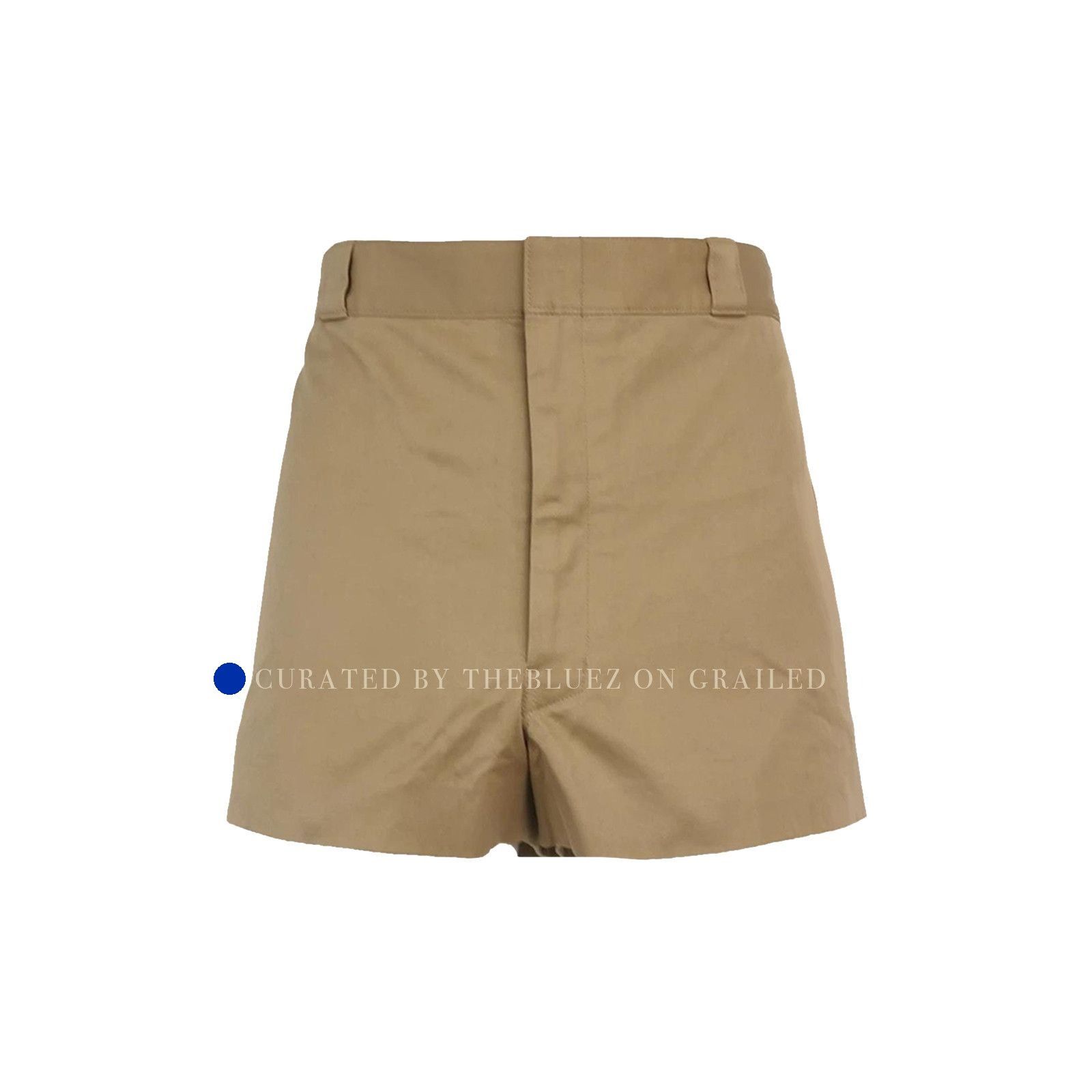 Prada Beige Cotton Shorts in Size 36 Size US 36 / EU 52 - 1 Thumbnail