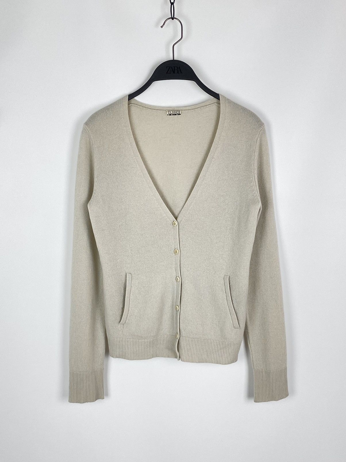 CLOSED Closed Plain Cashmere Cardigan Size M / US 6-8 / IT 42-44 - 3 Thumbnail