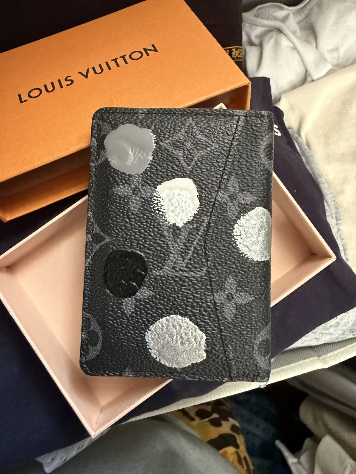 Louis Vuitton × Yayoi Kusama Yayoi Kusama Louis Vuitton Wallet / Card Holder Size ONE SIZE - 2 Thumbnail