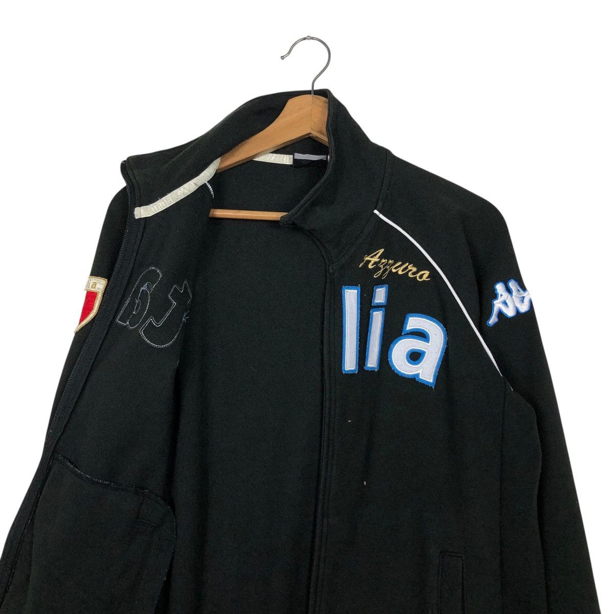 Japanese Brand 📌Vintage Zipper Jacket Kappa Italia Big Logo Size US M / EU 48-50 / 2 - 14 Thumbnail