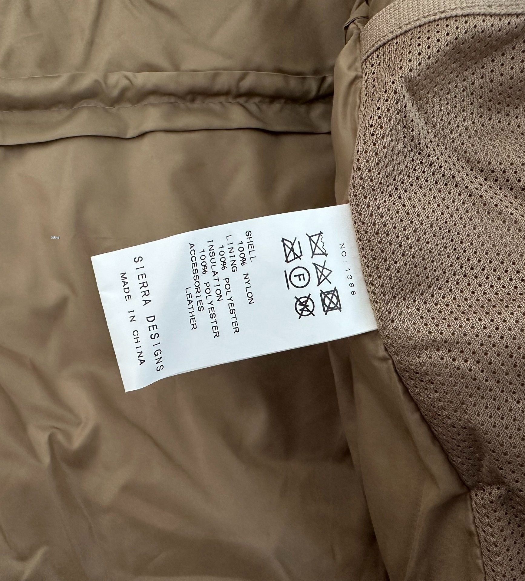 Sierra Designs BEAMS x SIERRA DESIGNS Down Inyo Parka Size US XL / EU 56 / 4 - 6 Thumbnail