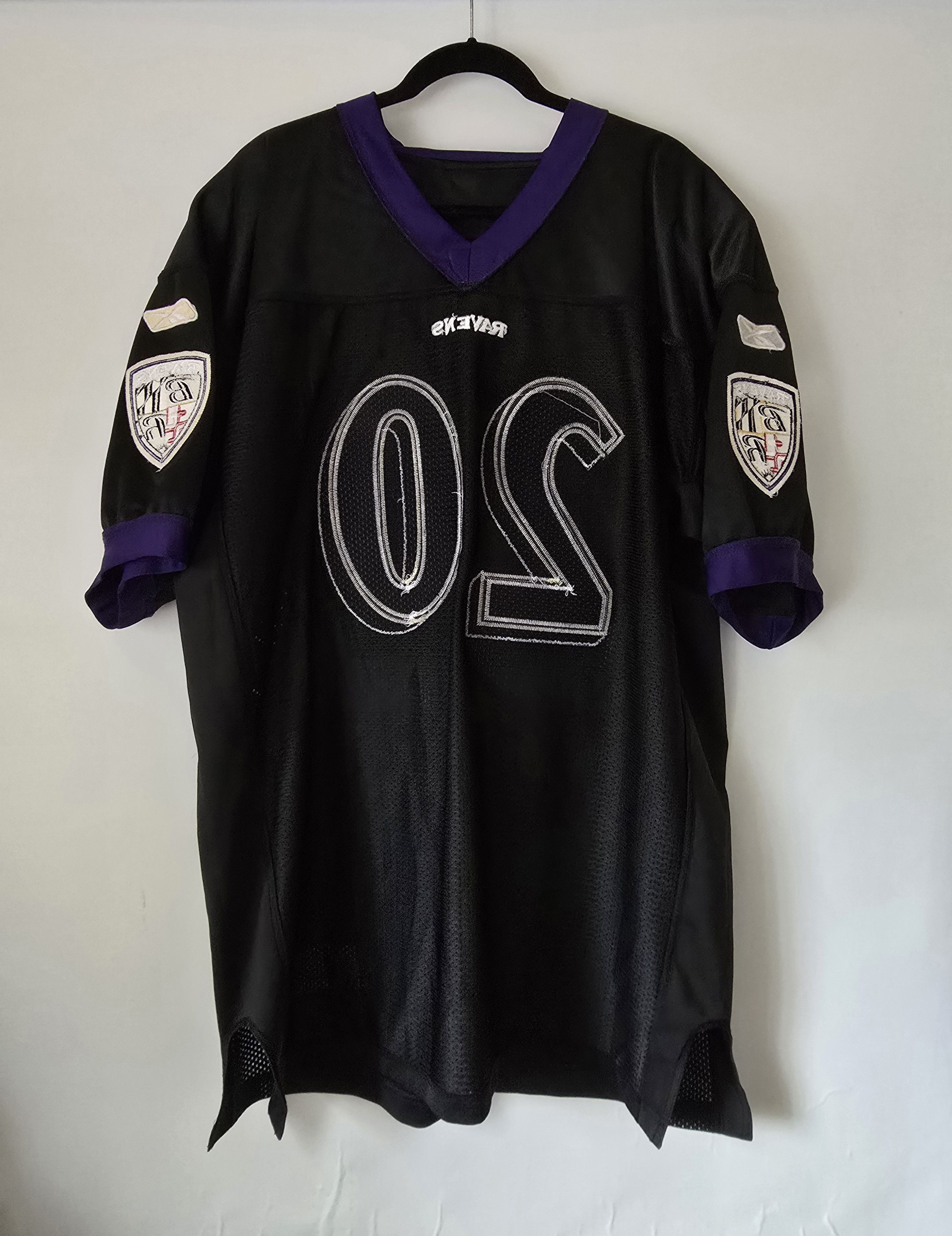 Reebok Vintage Stitched Ed Reed Ravens Reebok Jersey Black sz54 Size US XXL / EU 58 / 5 - 14 Thumbnail