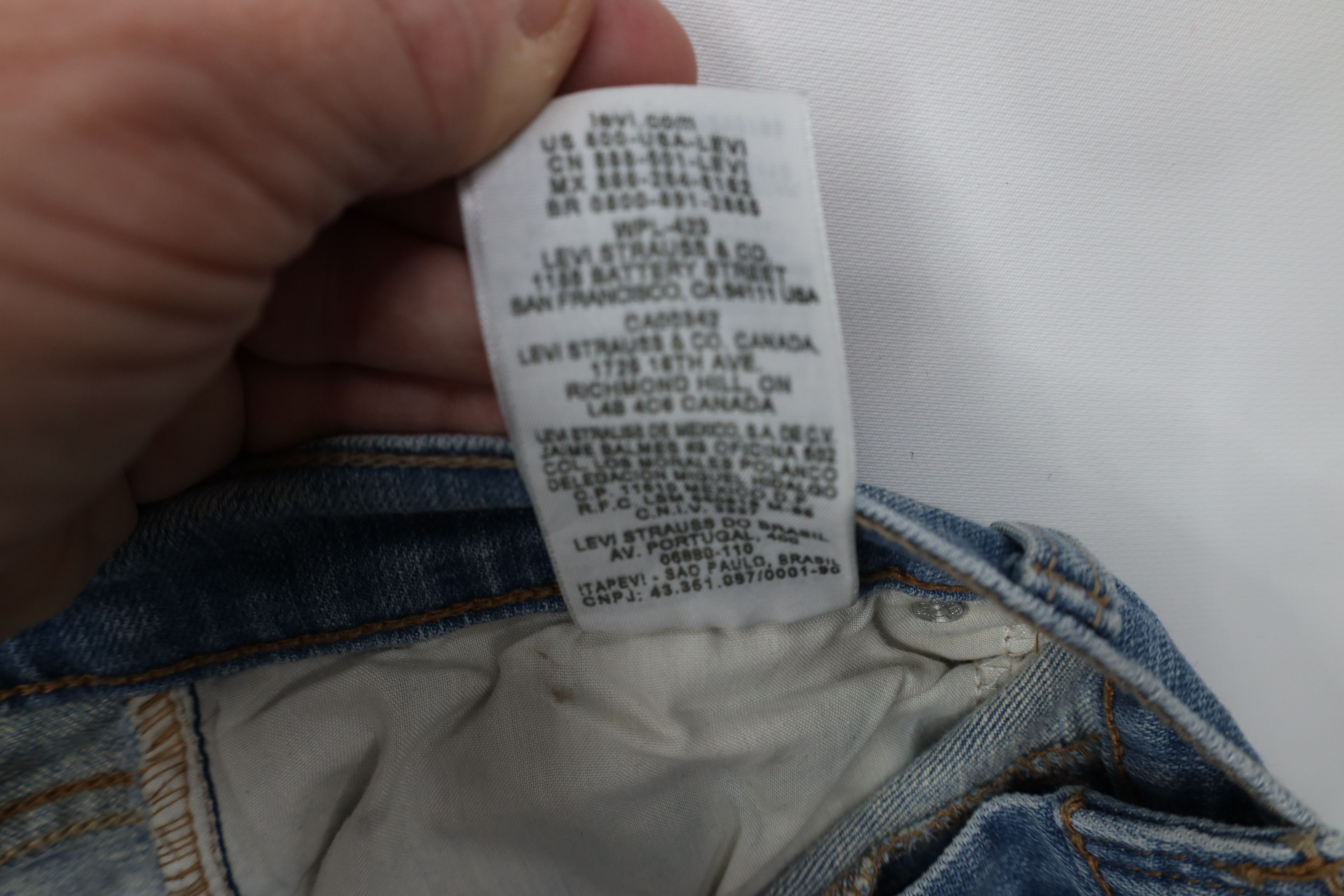 Levi's Vintage Y2K Levis 524 Superlow Babydoll Flared Denim Jeans Size 32" / US 10 / IT 46 - 8 Thumbnail