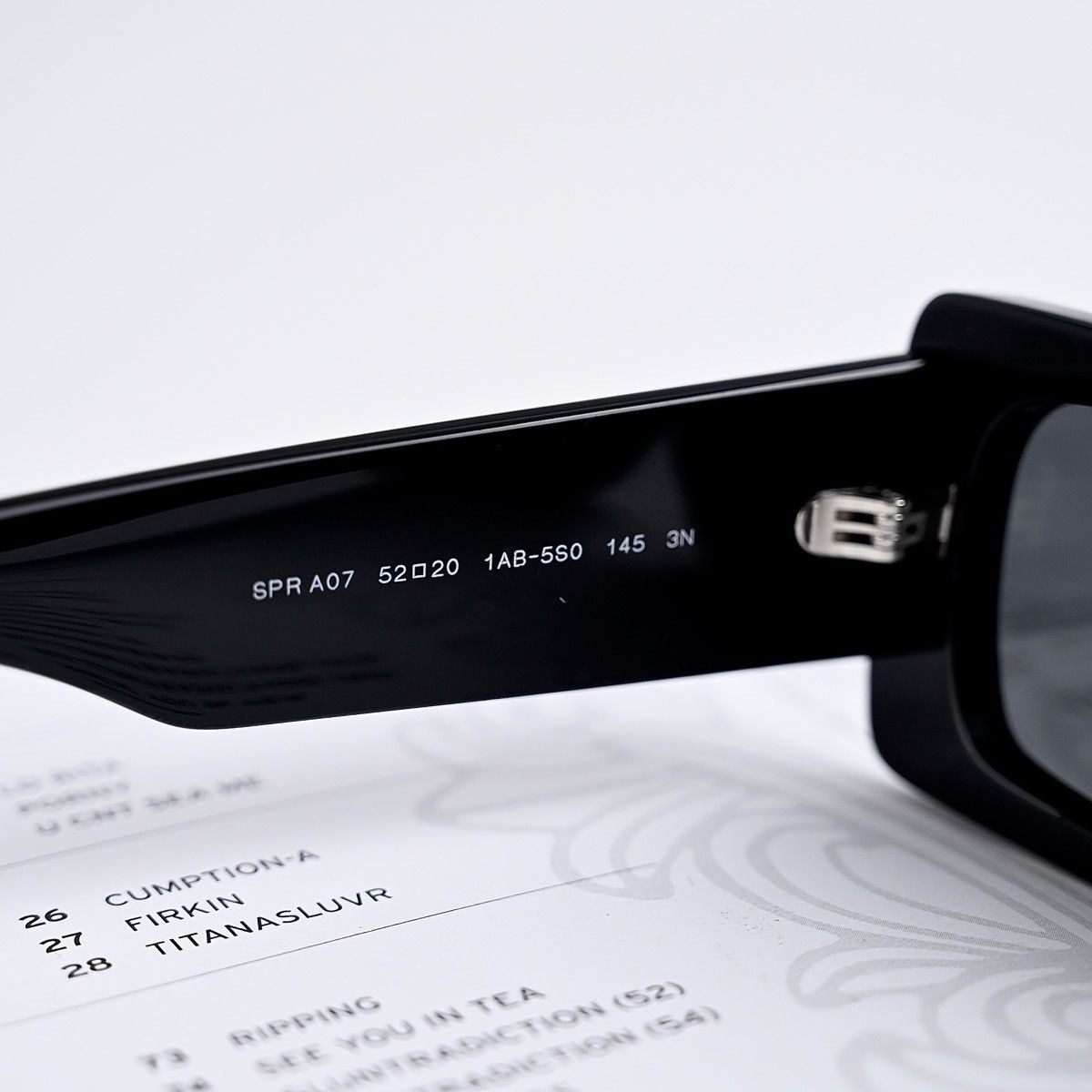 Prada PRADA 0PR A07S SUNGLASSES Size ONE SIZE - 8 Thumbnail