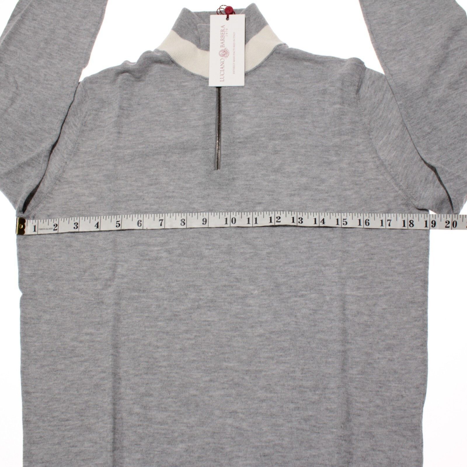 Luciano Barbera Luciano Barbera Sweater Size US S in Gray Size US S / EU 44-46 / 1 - 4 Thumbnail