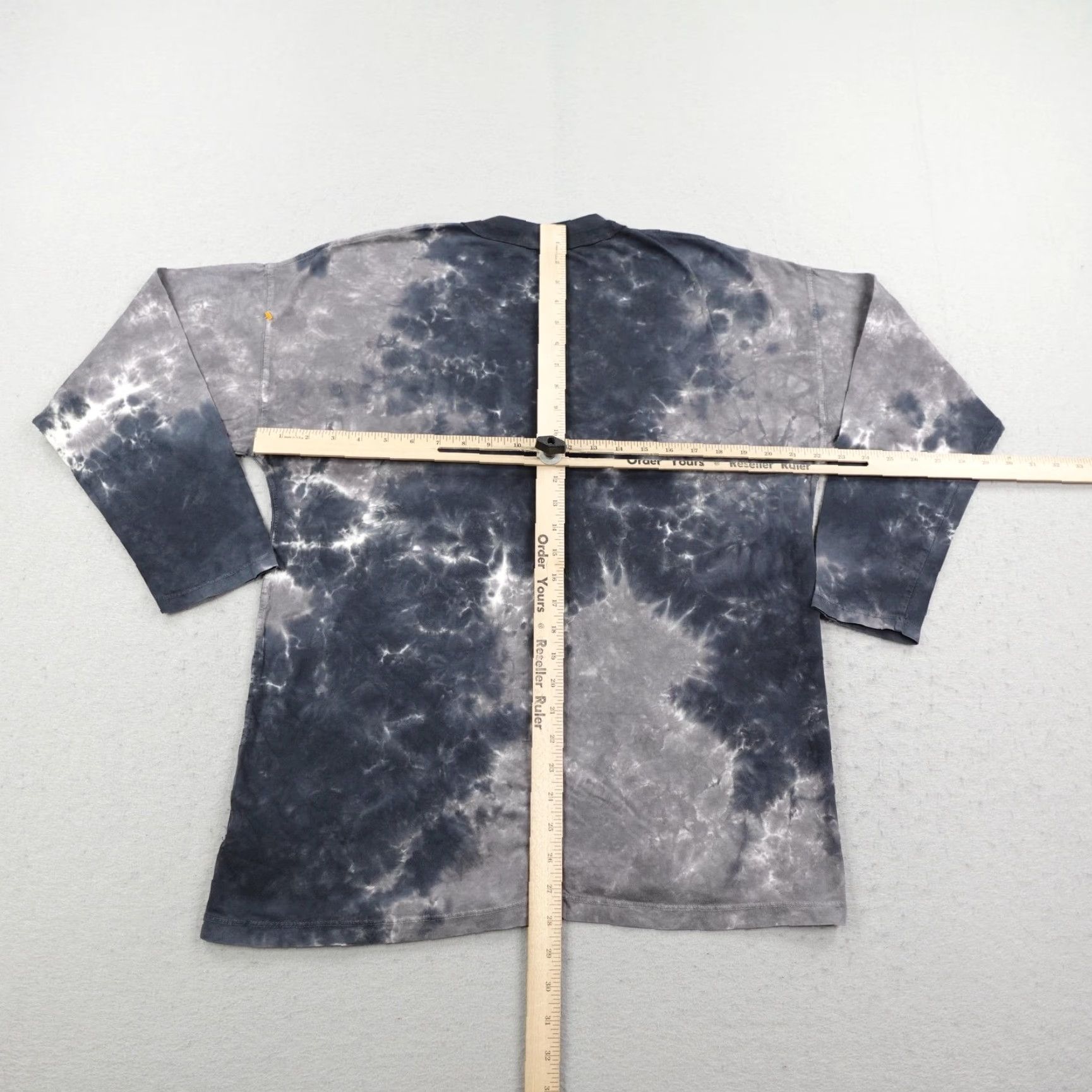 Vintage We The Free Shirt Womens Small Gray Tie Dye Oversized Boho Knit Cotton Blend Crew Neck Long Sleeve Pullover Casual Size S / US 4 / IT 40 - 7 Thumbnail