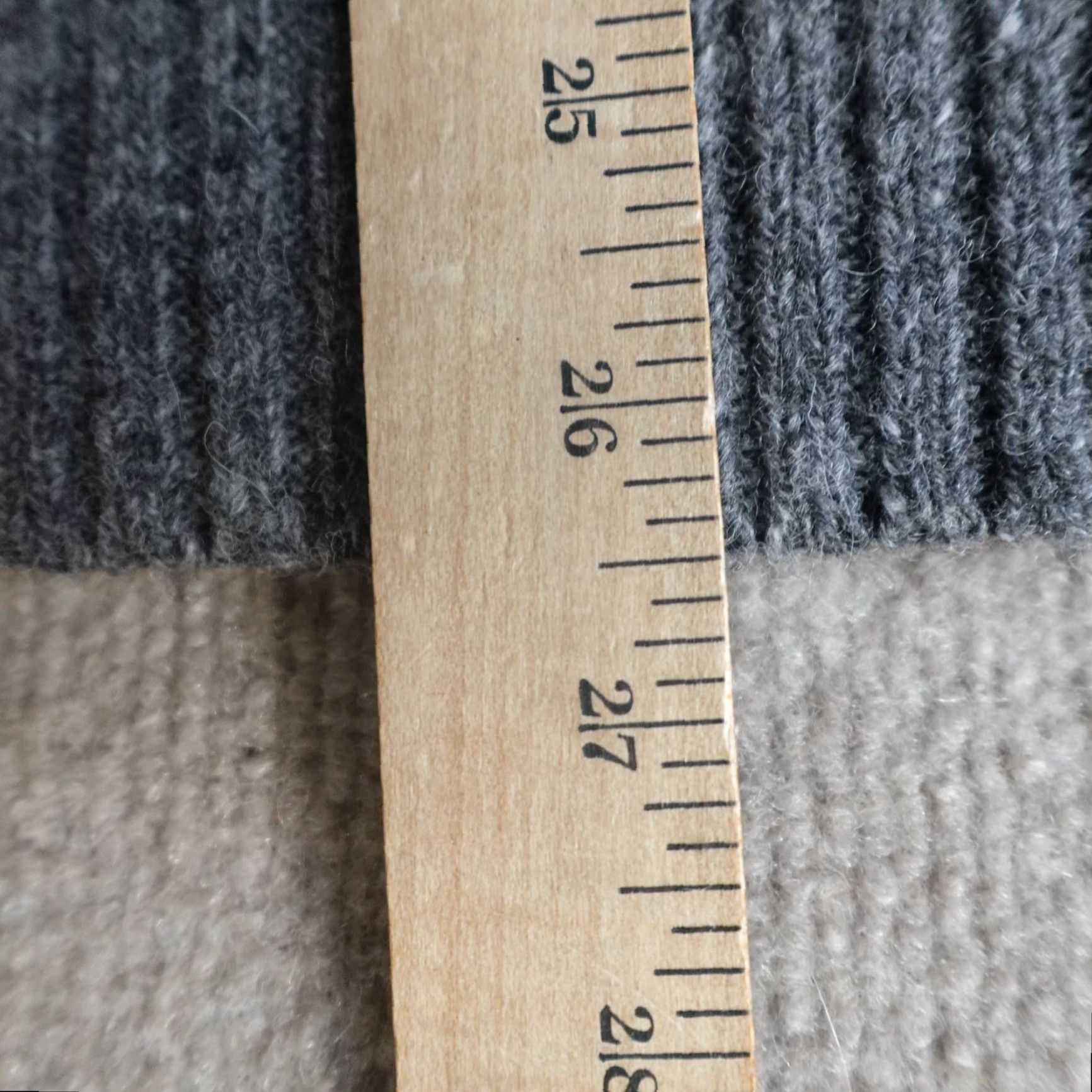 Vintage LL Bean Sweater Medium Gray Shetland Wool Ragg Elbow Patches 1/4 Zip Size US M / EU 48-50 / 2 - 4 Thumbnail