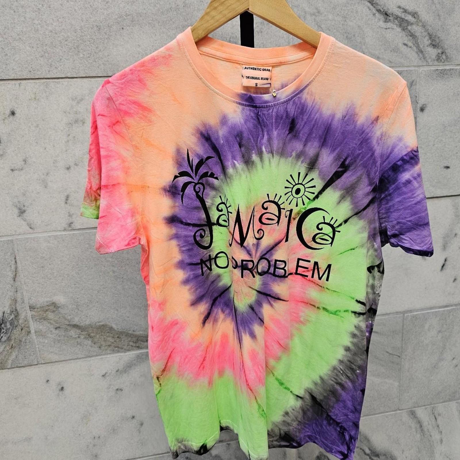 Other NWT Jamaica No Problem Multicolored Tie-Dye T-shirt Size US S / EU 44-46 / 1 - 1 Thumbnail