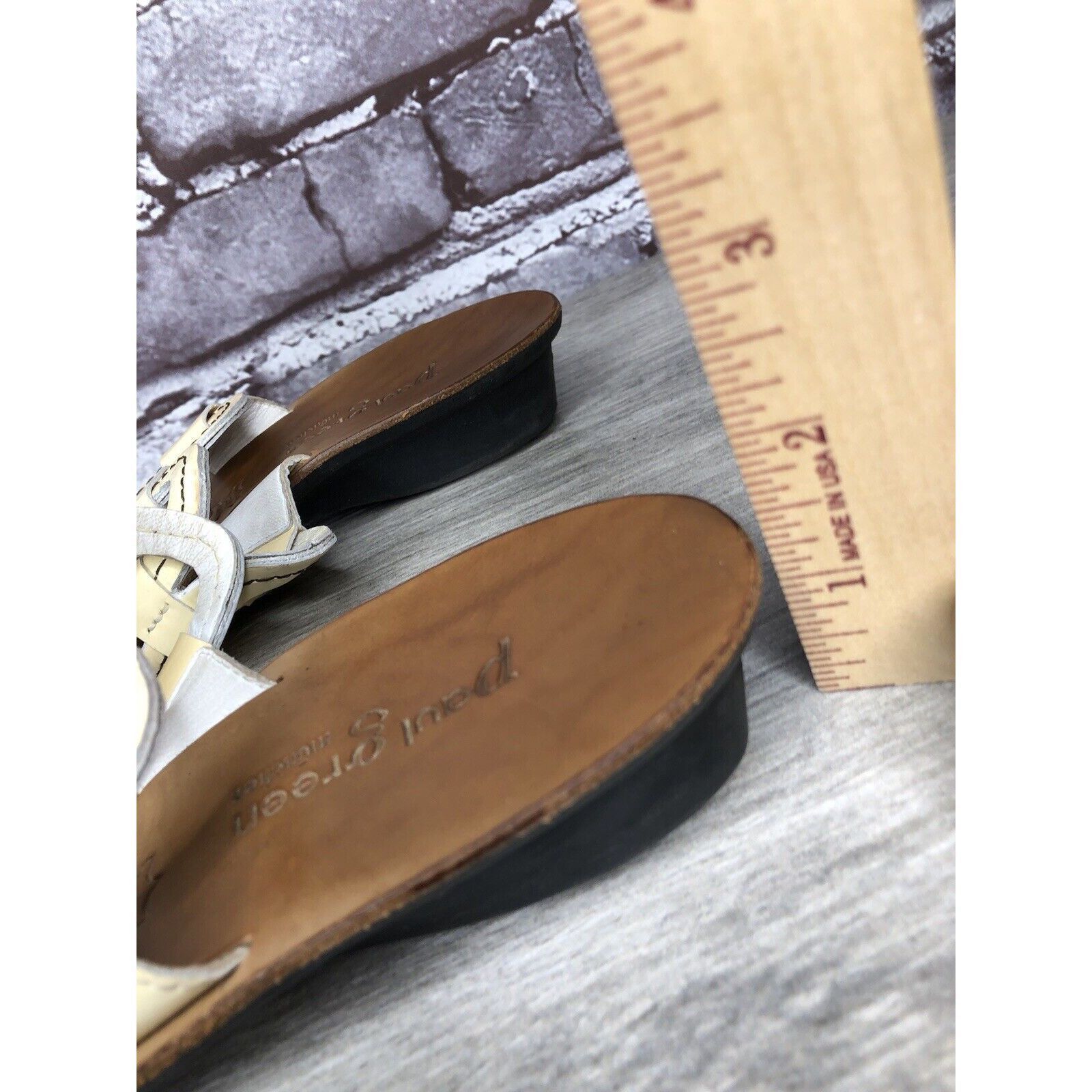 Other Paul Green Munchen Yellow Patent Leather Pump Wedge Sandals Size US 4.5 / IT 34.5 - 15 Thumbnail