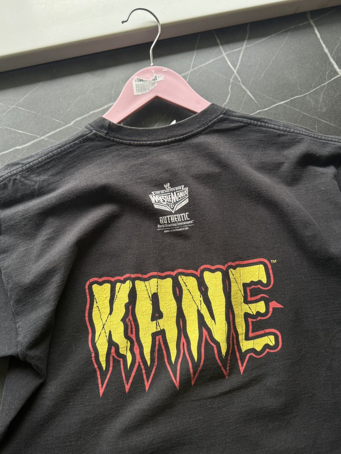 WWE Vintage 2001 WWE Kane Fear The Monster T Shirt Size US M / EU 48-50 / 2 - 8 Thumbnail